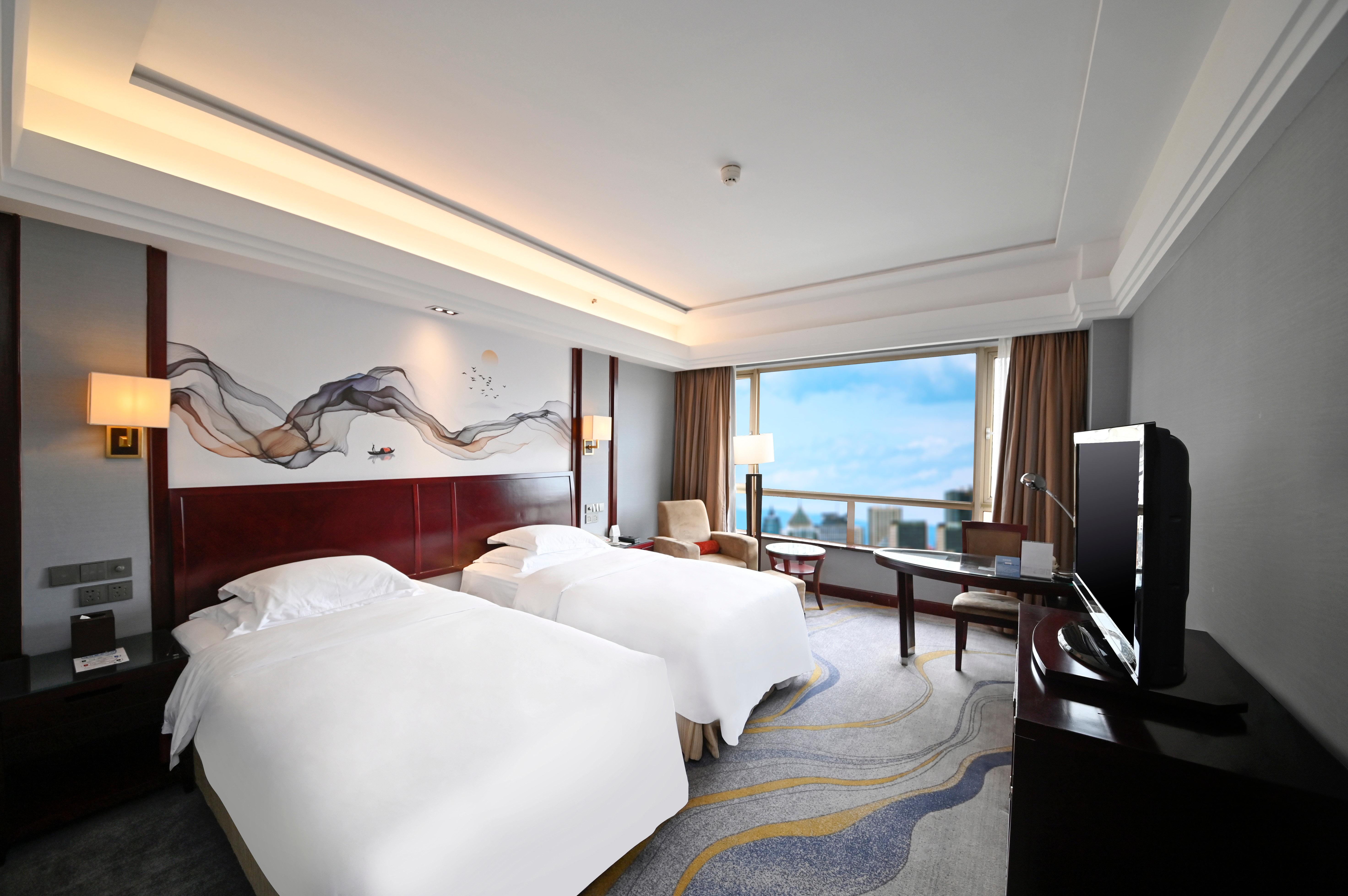 غرفة بسريرين منفصلين، Crowne Plaza City Center Ningbo 2/4