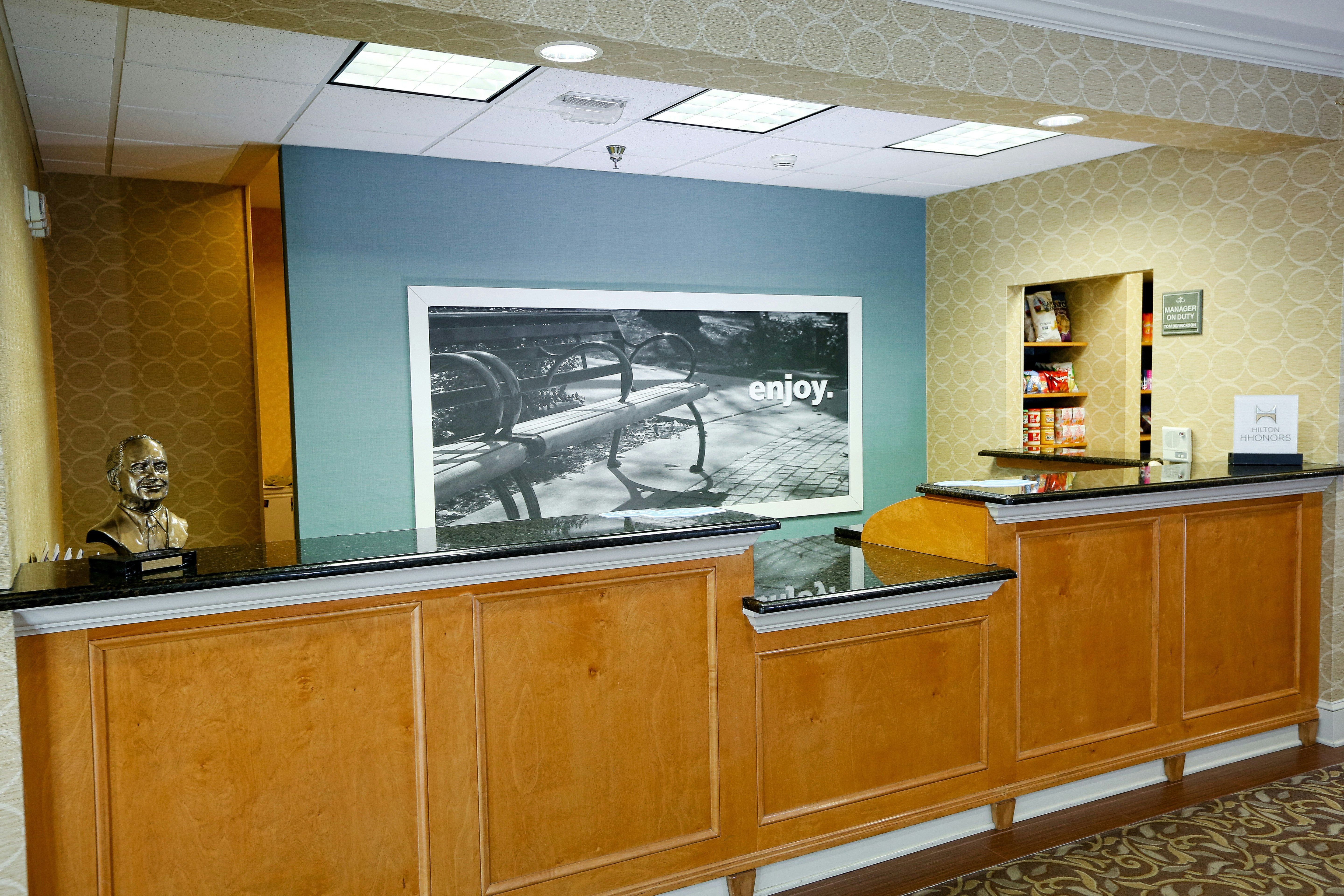Lobby at HAMPTON INN AND SUITES CHINCOTEAGUE WATERFRONT, CHINCOTEAGUE - VA