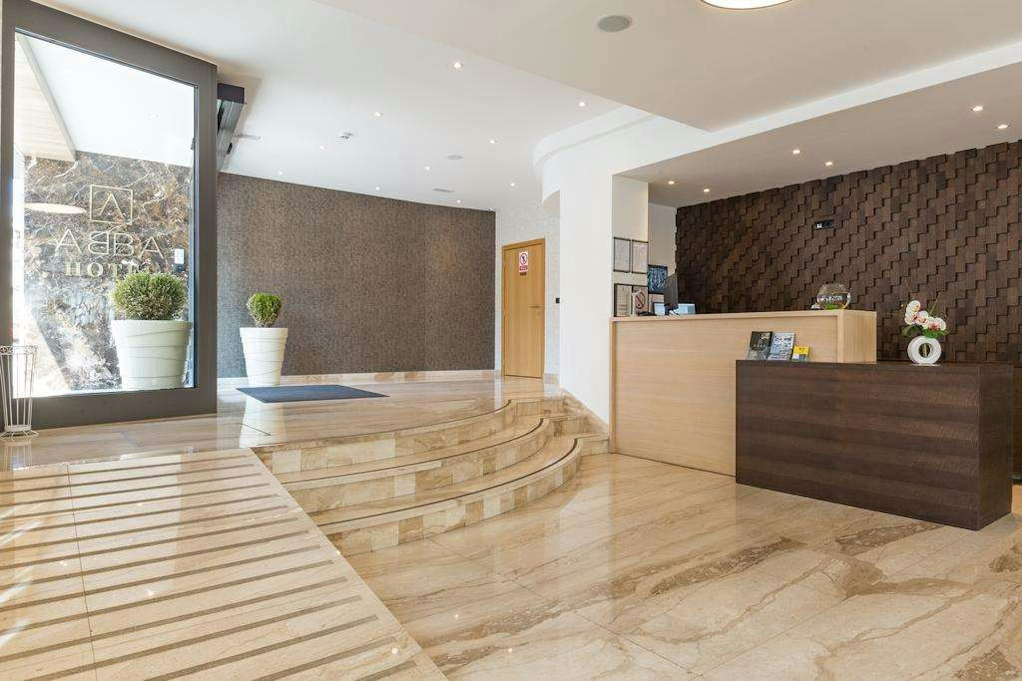 Lobby at Abba Hotel, BELGRADE