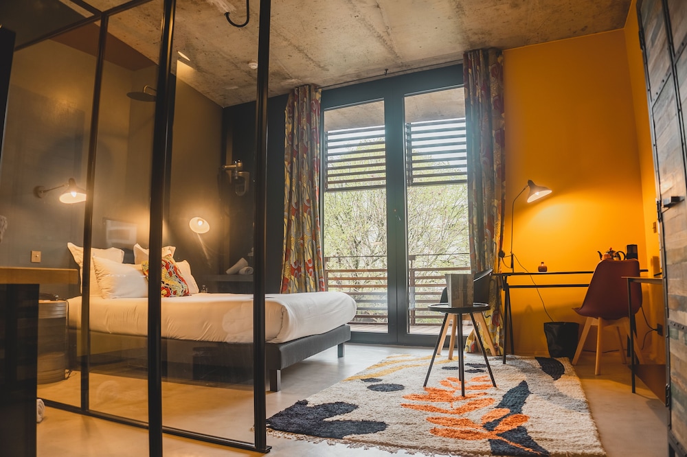 غرفة كومفورت بسرير كوين، Hotel La Zoologie 2/10