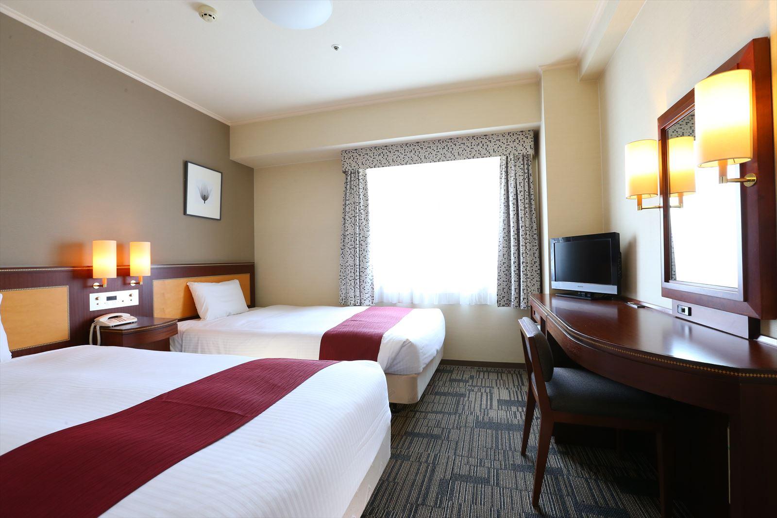 Semi Room, 2 Semi Double Beds, Smoking