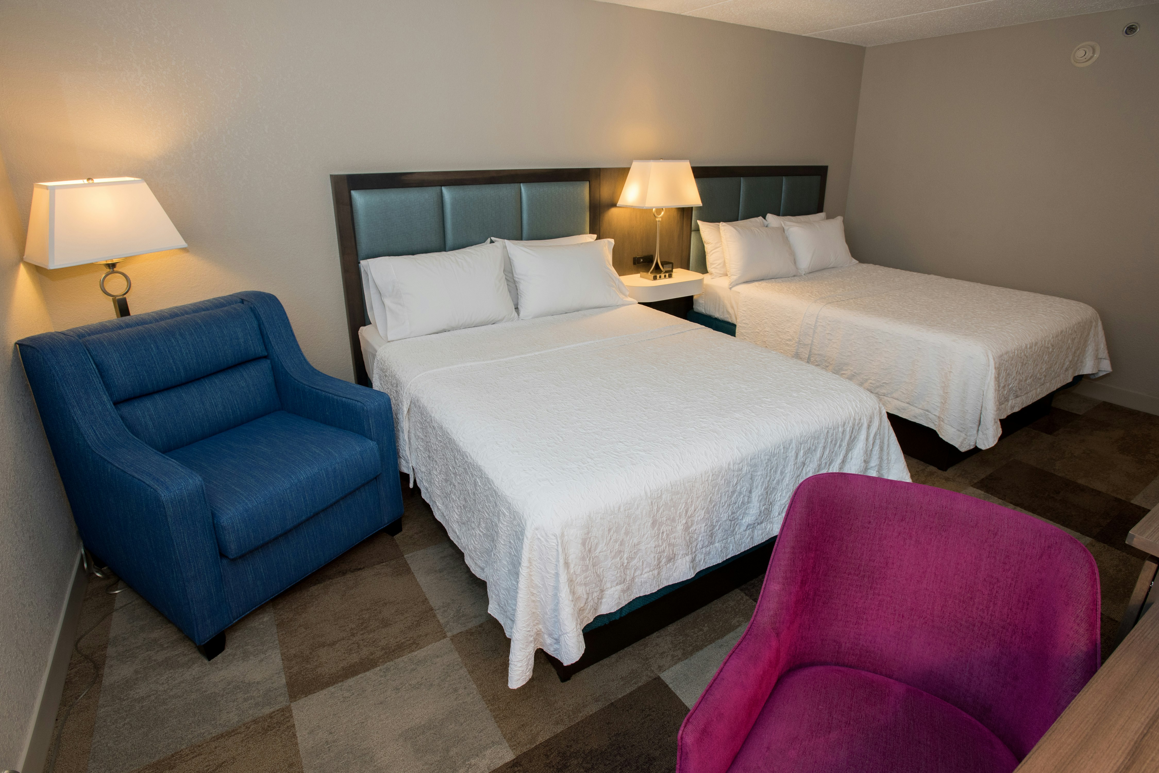 غرفة بسريرين كوين، Hampton Inn Wooster 2/4