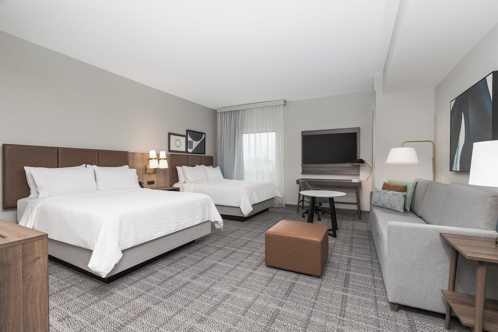Studio, Suite, 2 Queen Beds, Kitchen, Accessible