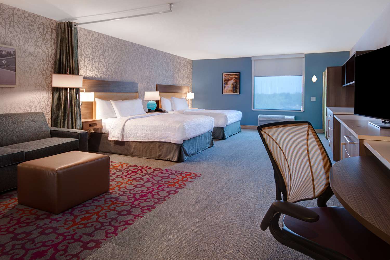 جناح استوديو بسريرين كوين بحوض استحمام لذوي الإعاقة، Home2 Suites by Hilton Shepherdsville Louisville South 3/5
