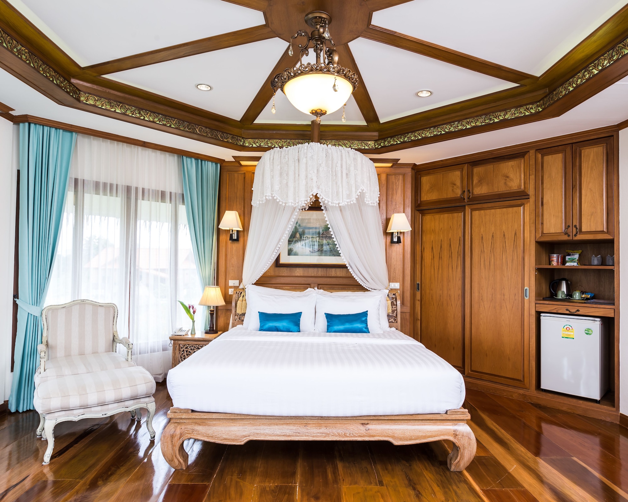 Room at Phusanfah Resort, MAE TAENG
