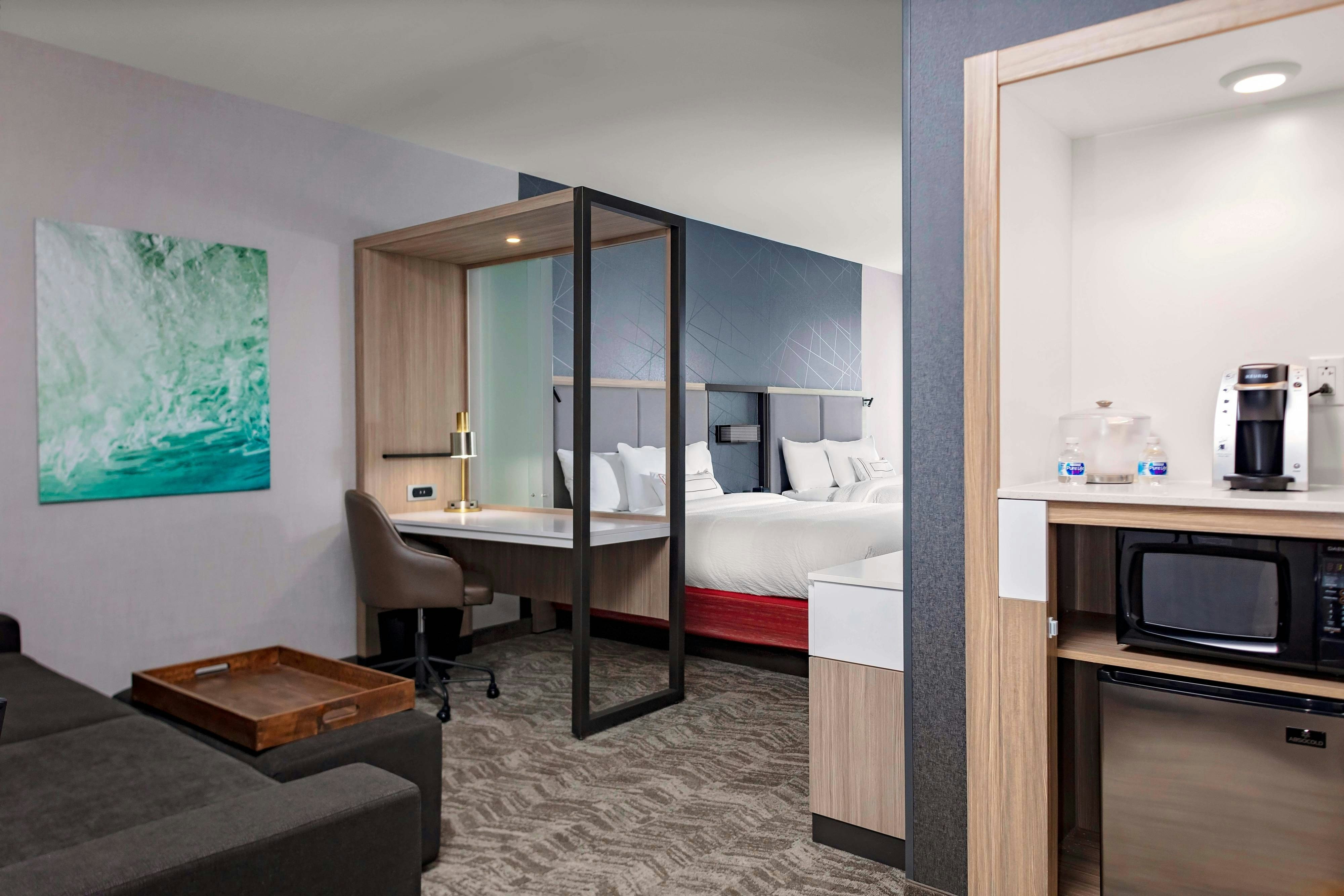 جناح بسريرين كوين، SpringHill Suites by Marriott Kansas City Plaza 5/5