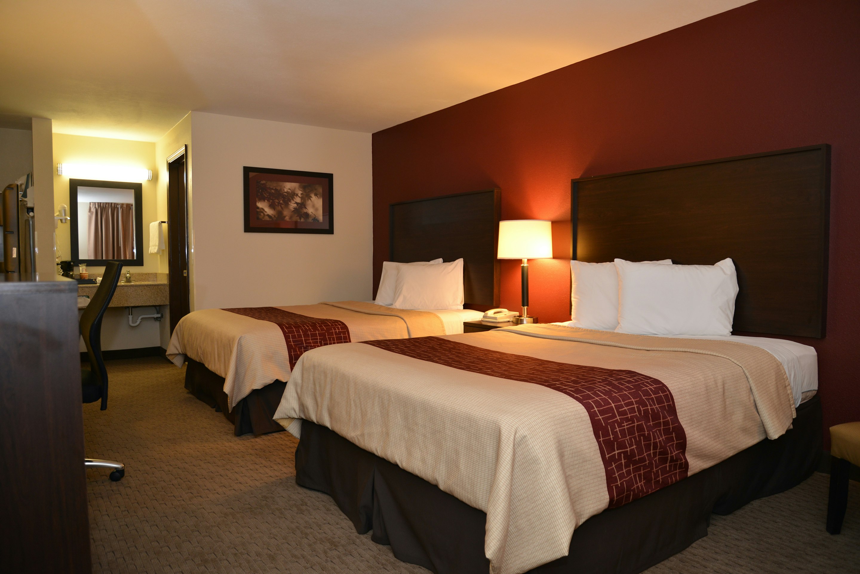 غرفة ديلوكس بسريرين كوين للمدخنين، Red Roof Inn Cookeville - Tennessee Tech 2/5