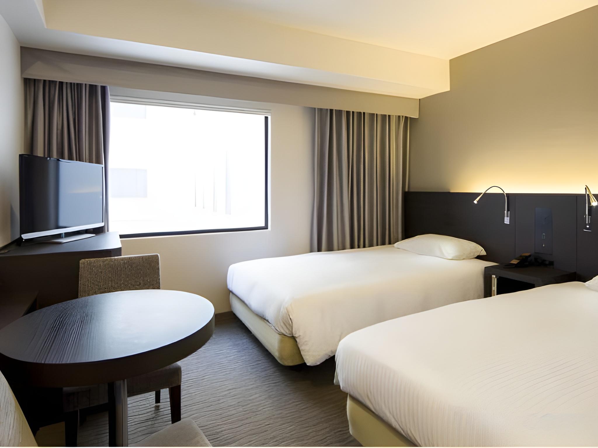 Moderate, Twin Beds, No View, Smoking