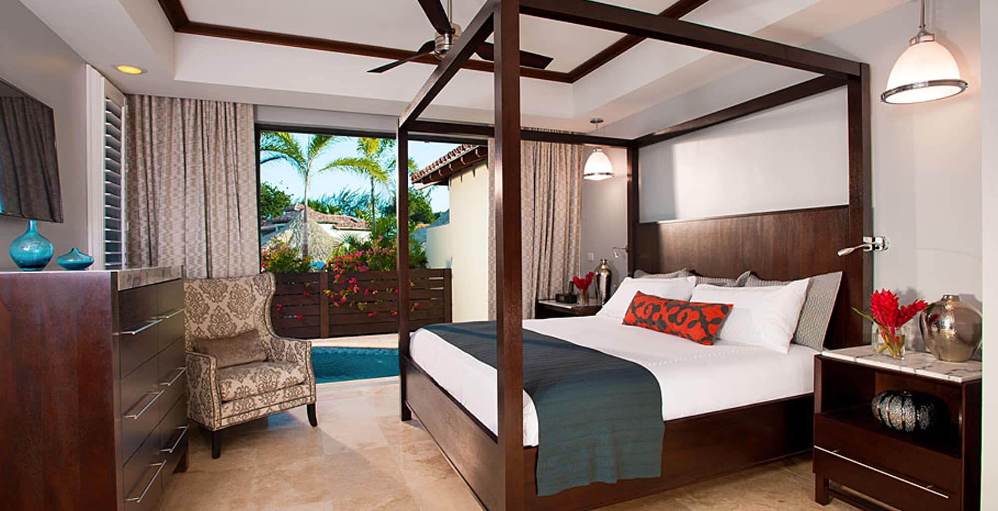 1 Bedroom, Romantic, Suite, Villa, King Bed, Garden View, Butler, South Sea View