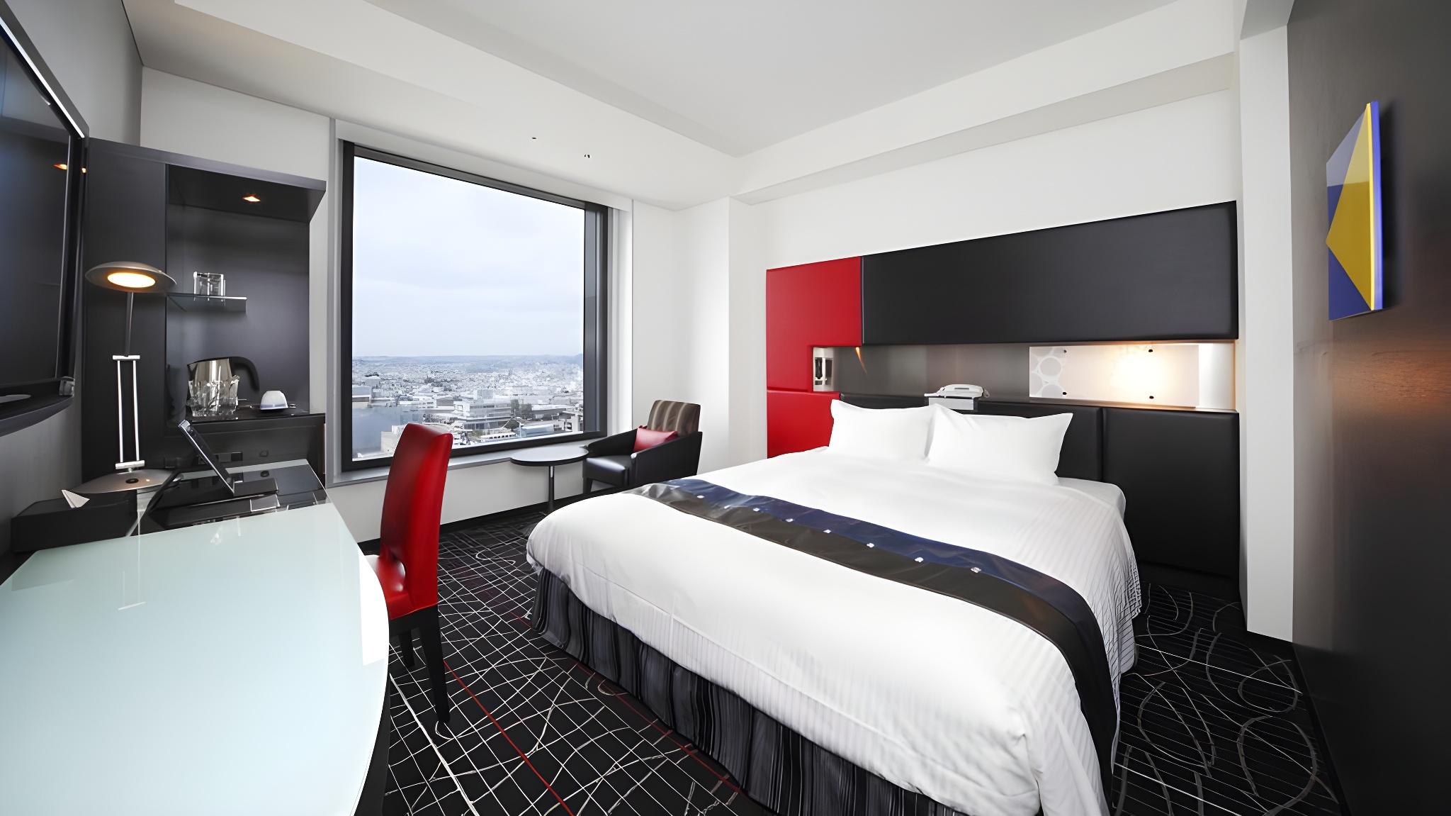 Room, Single, Double Bed, Side View