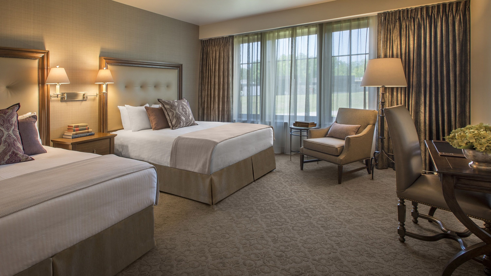 Room, 2 Queen Beds, Golf Course View, Balcony