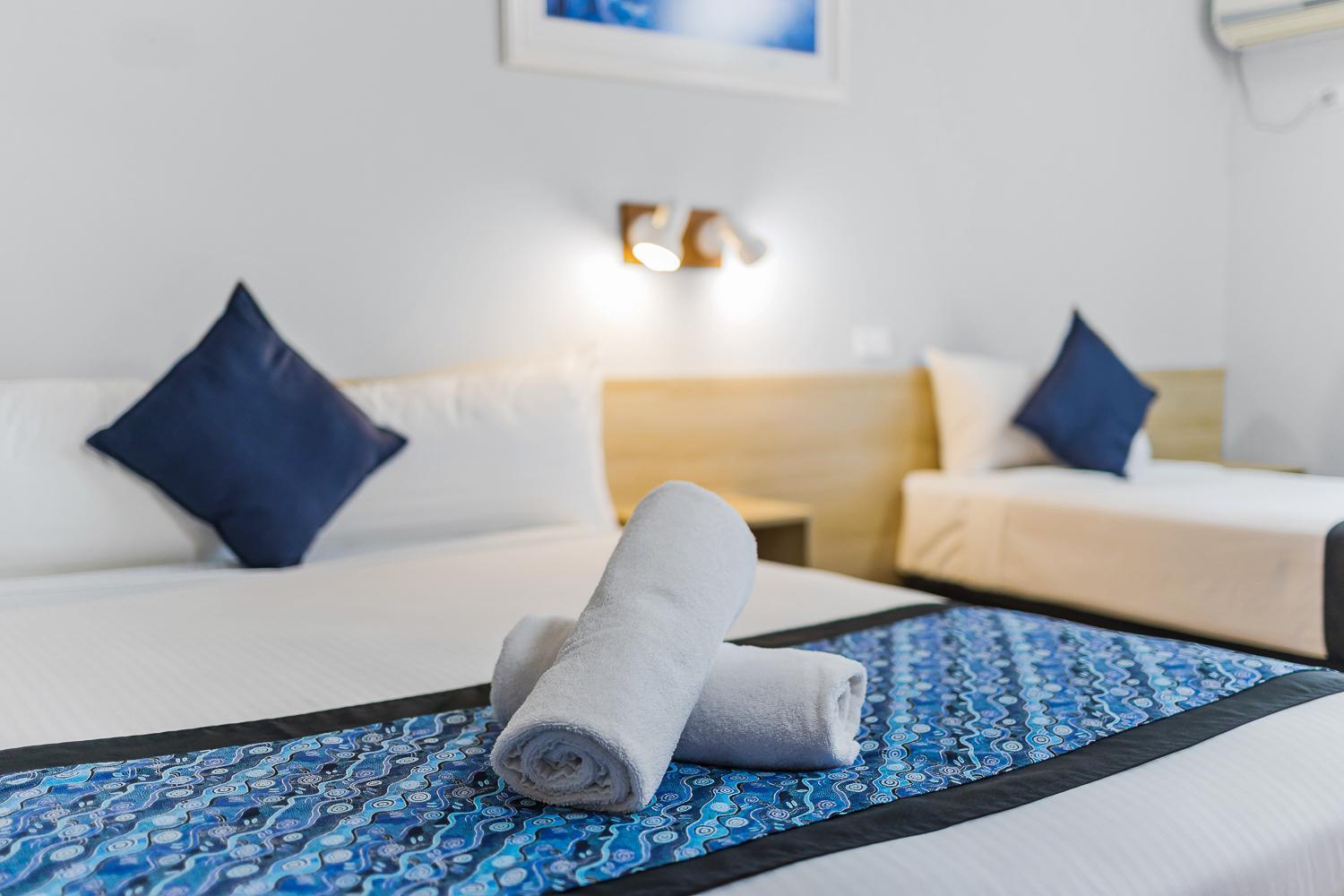غرفة بسرير كوين وسرير فردي، CASTLREAGH MOTOR INN 6/10