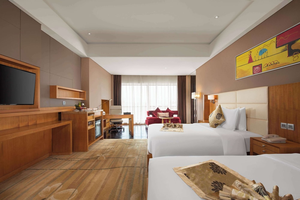 غرفة سوبيريور بسريرين منفصلين، Wyndham Putian Downtown 4/5