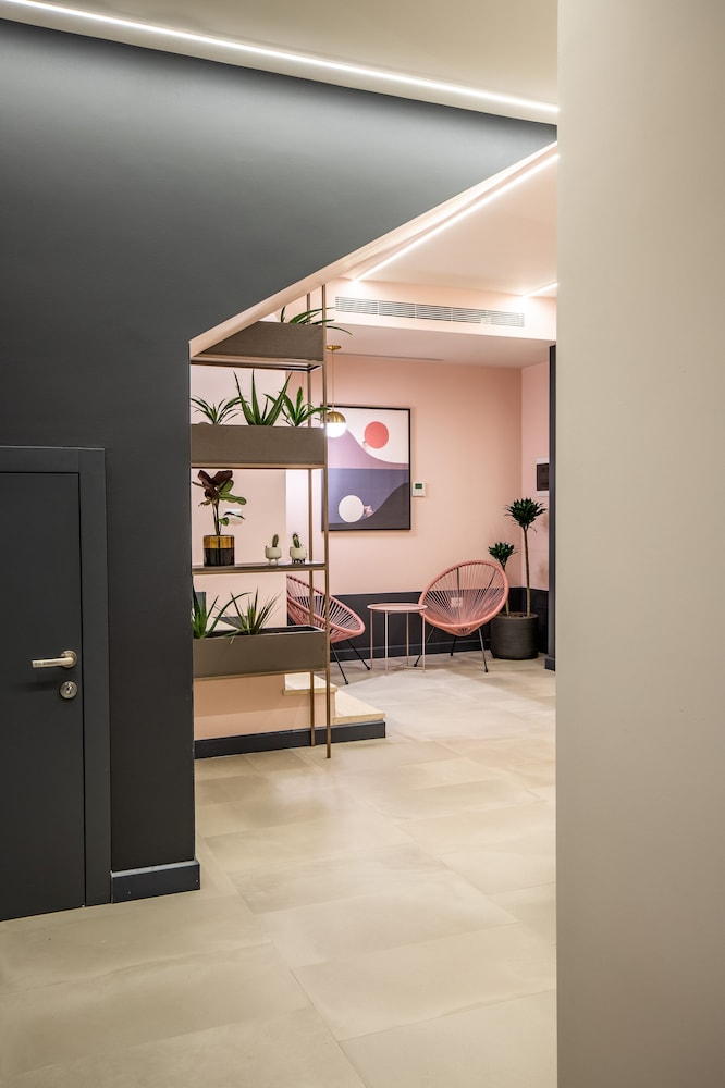 Lobby at Allure Boutique Hotel, TIRANA