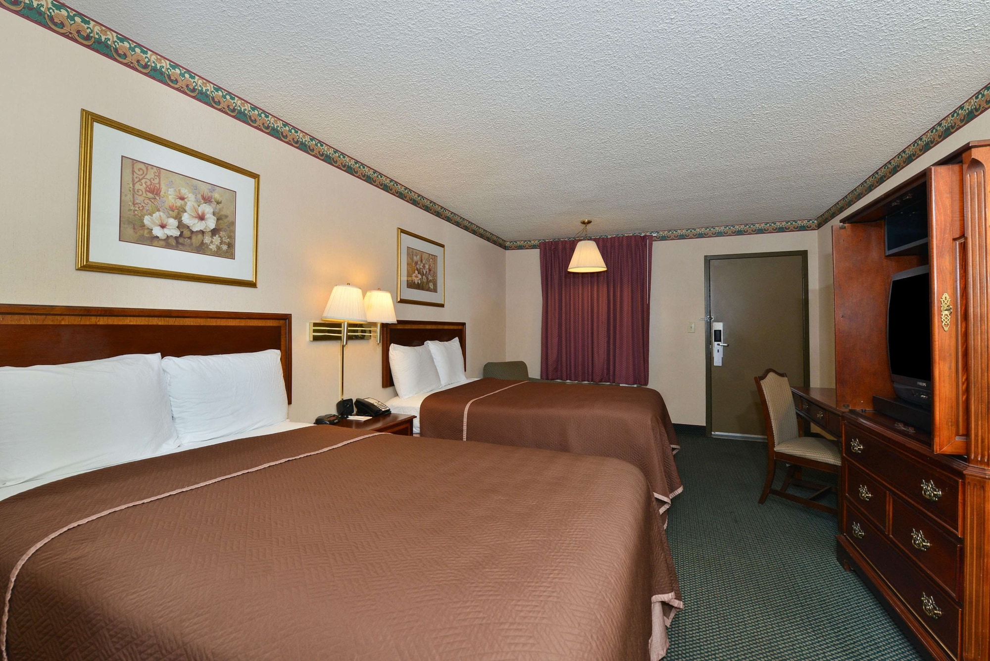 Room, 2 Double Beds, Smoking