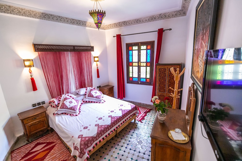 غرفة بسرير مزدوج، RIAD JARDIN CHRIFA 6/9