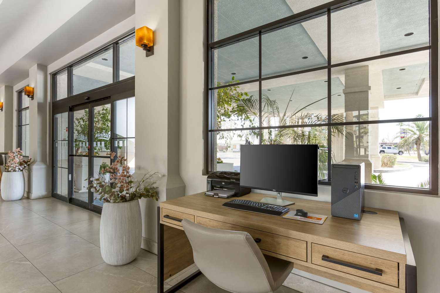 work area