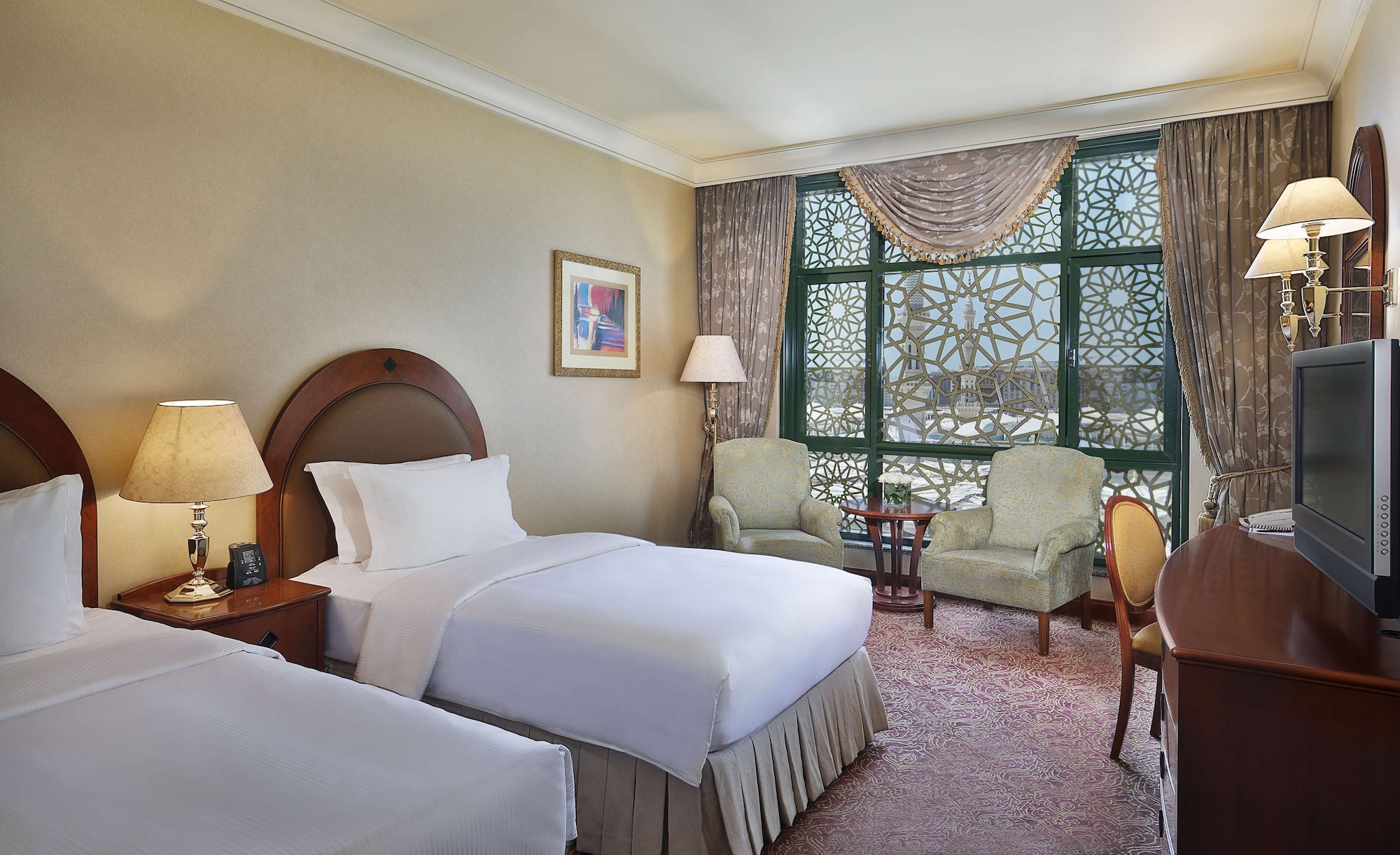 junior suite, twin beds