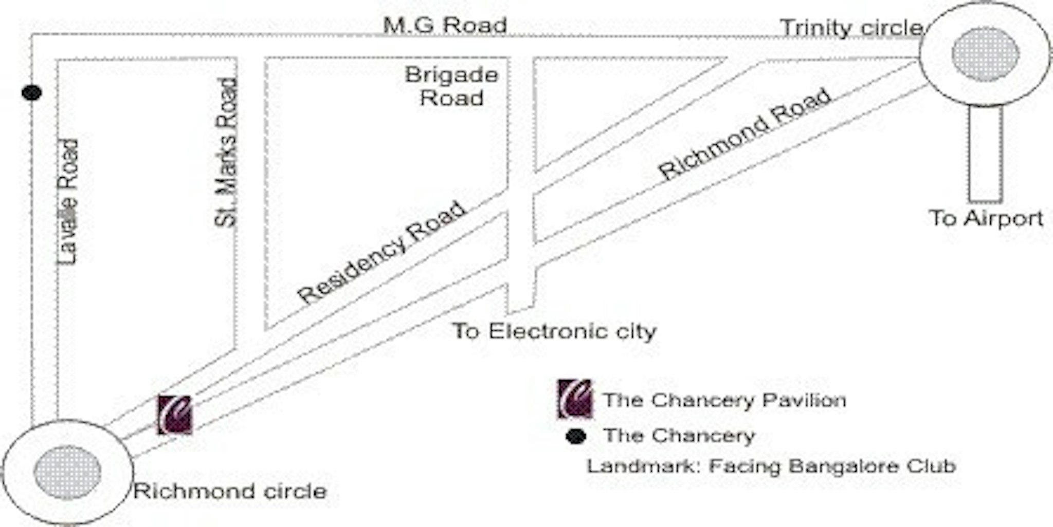 The Chancery Pavilion in BANGALORE