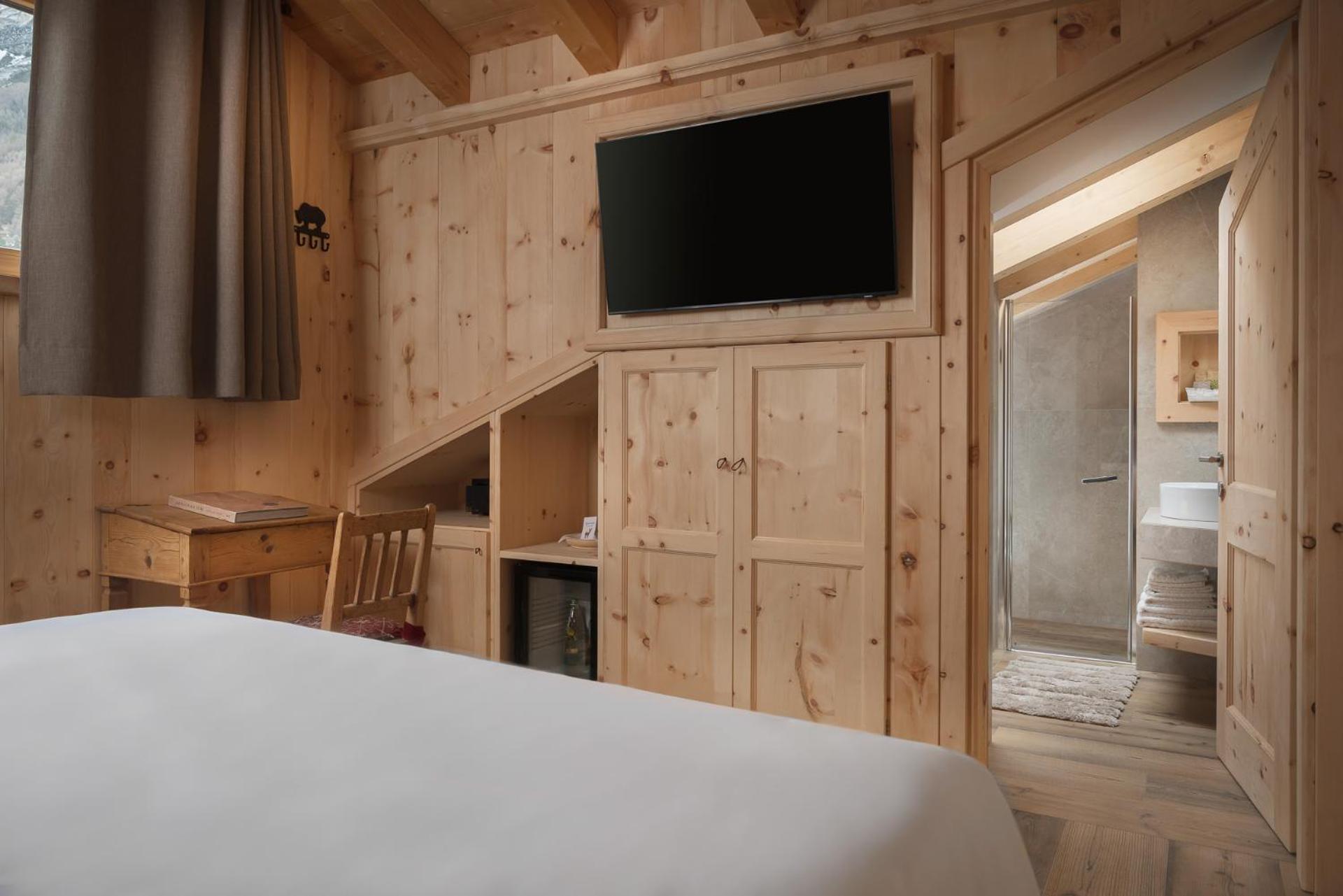 غرفة بسرير مزدوج، HOTEL BAITA DEI PINI 3/10