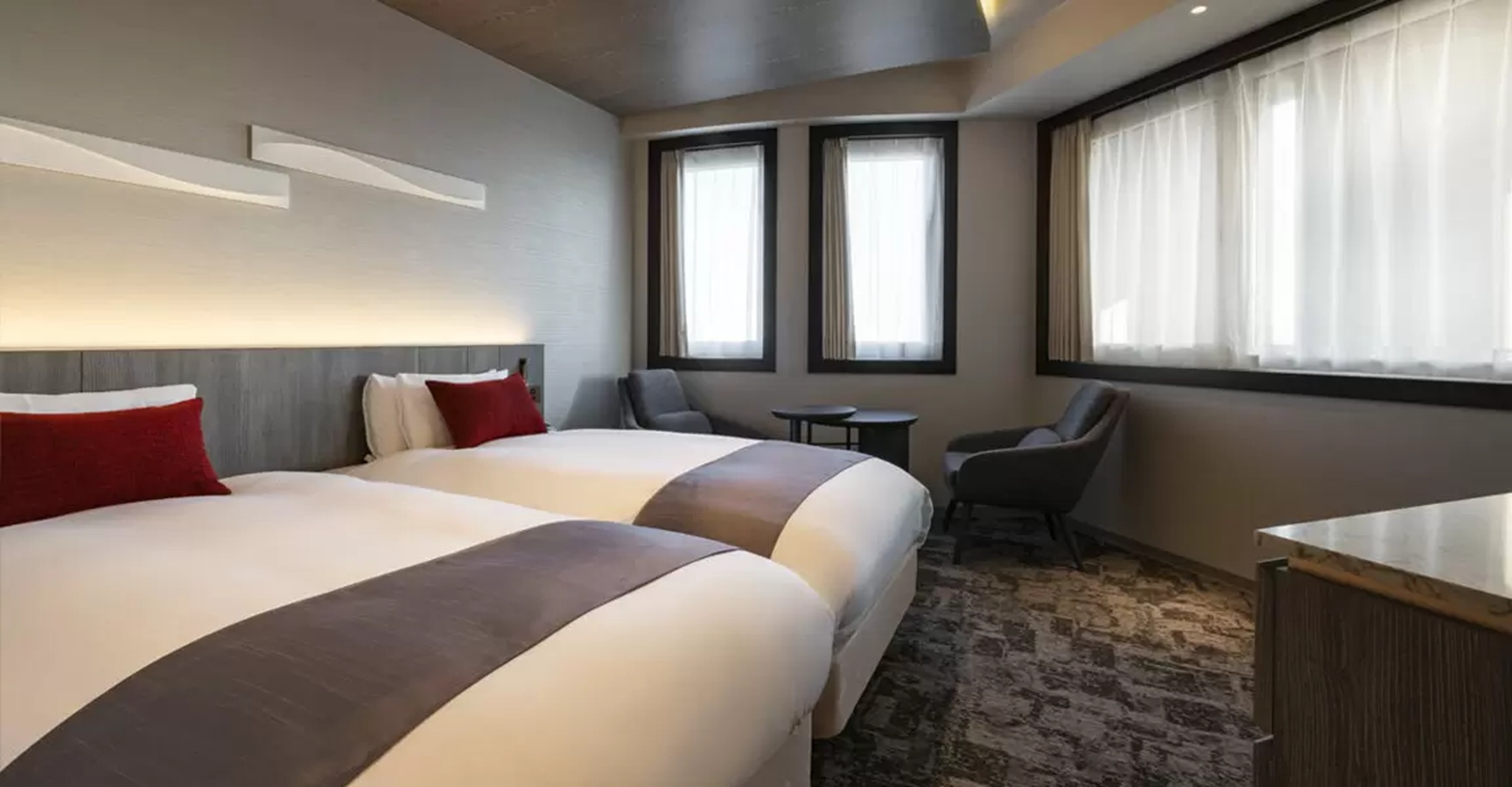 Hollywood, Deluxe, Twin Beds, Low Floor