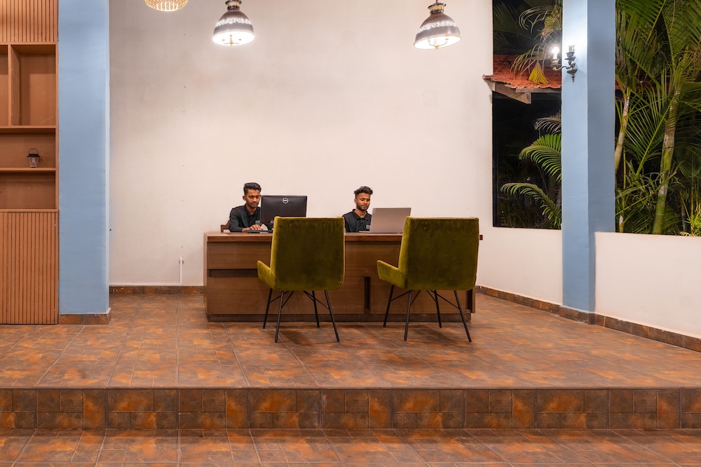Lobby at juSTa Morjim Beach Resort Goa, Morjim