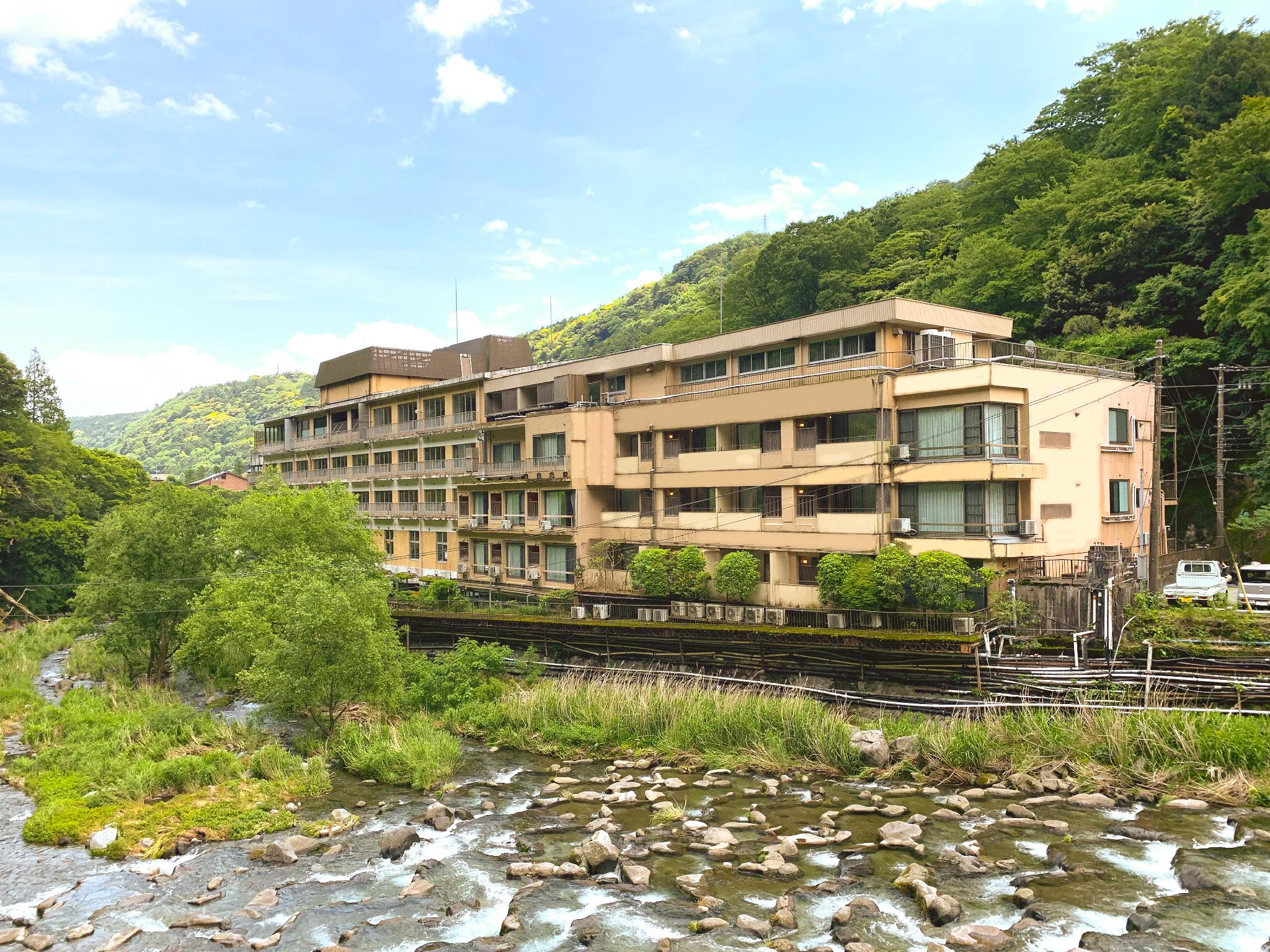 Japanese Western, River View, Outdoor Bath