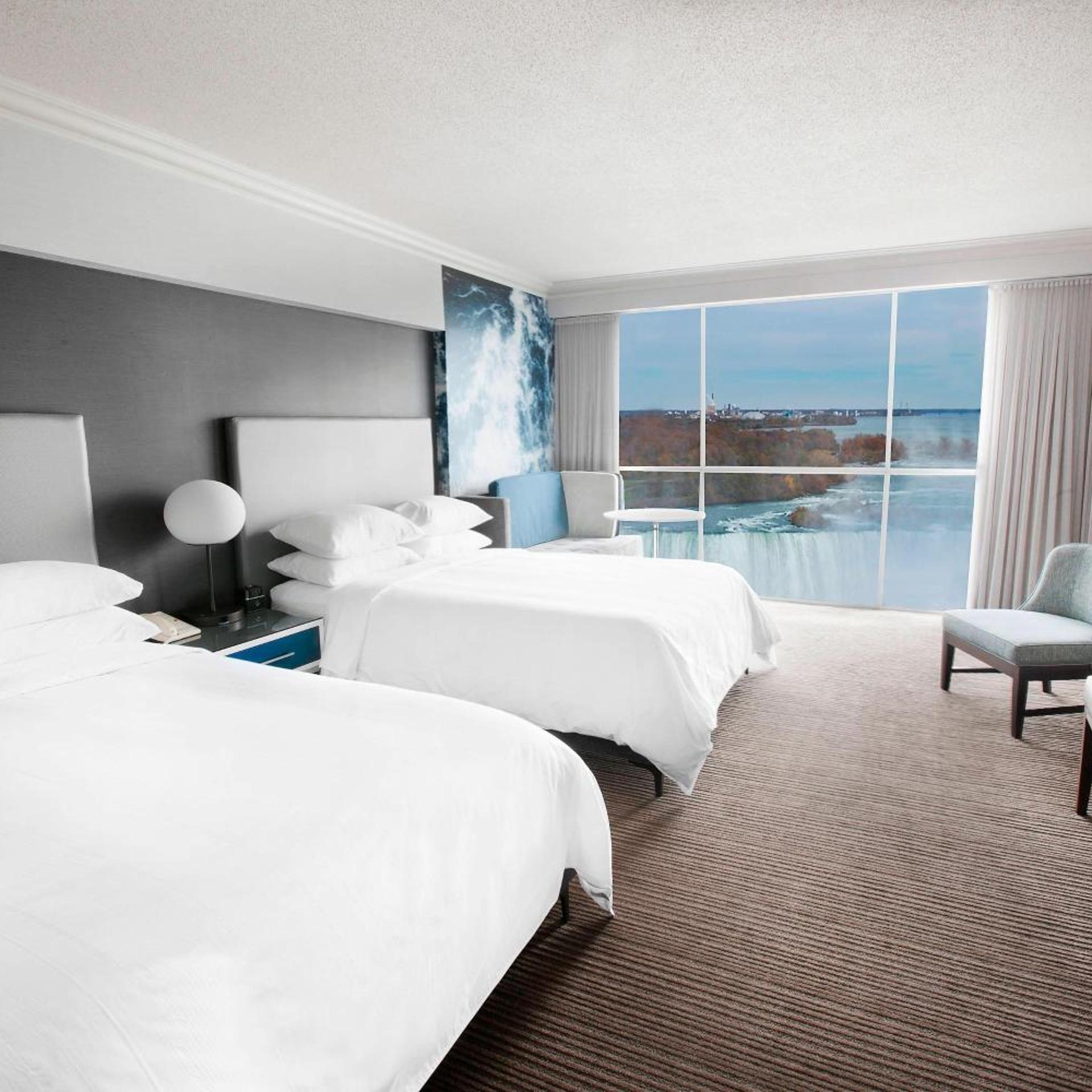 Room, 2 Queen Beds, Falls View, High Floor