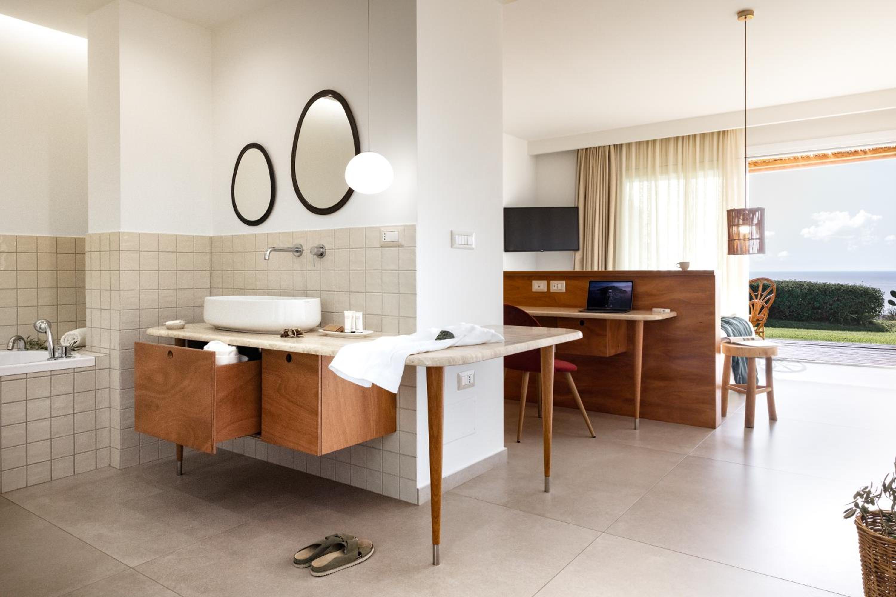 Lobby at Armacera Resort, CALABRIA