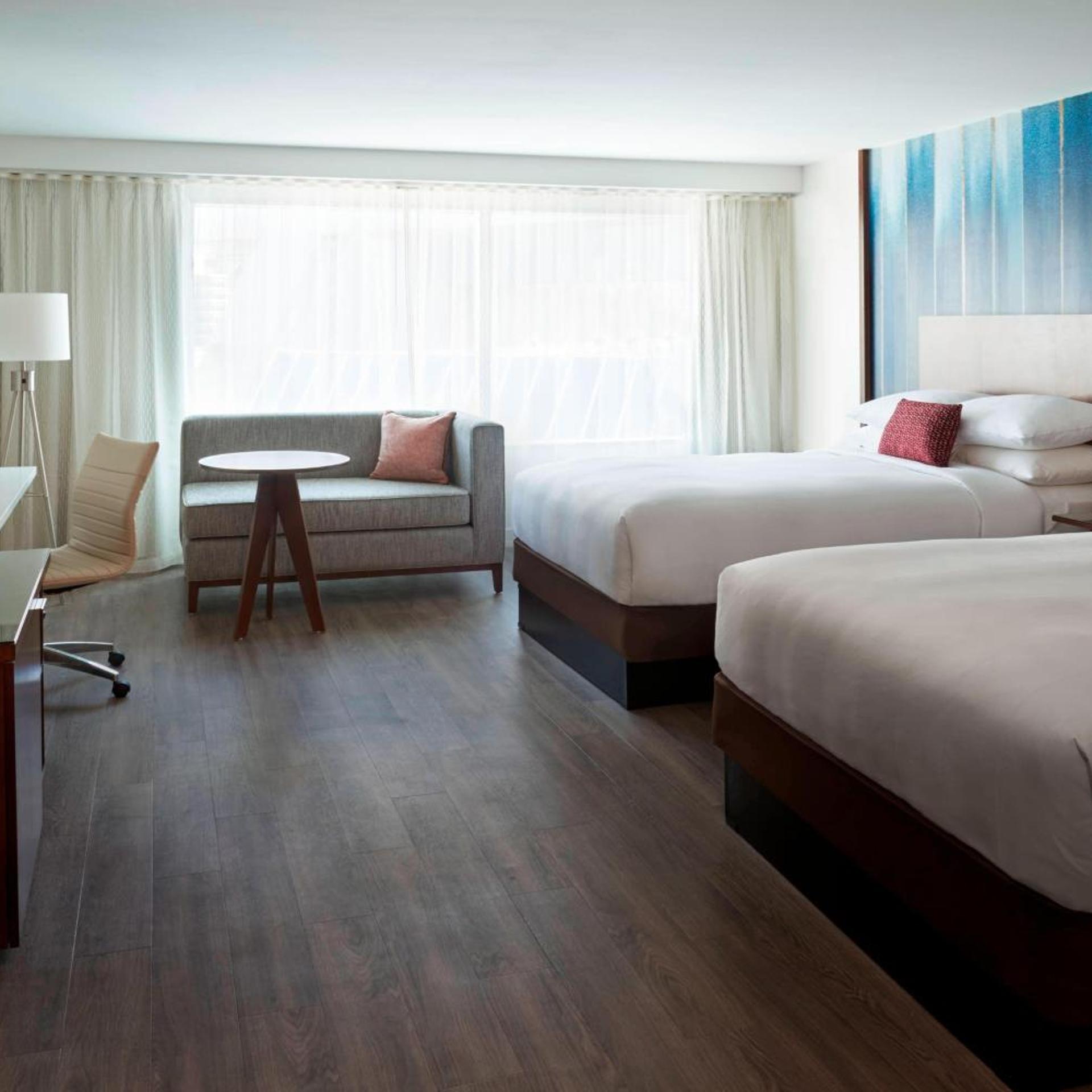 Guest Room, 2 Double Beds, City View, Concierge Level