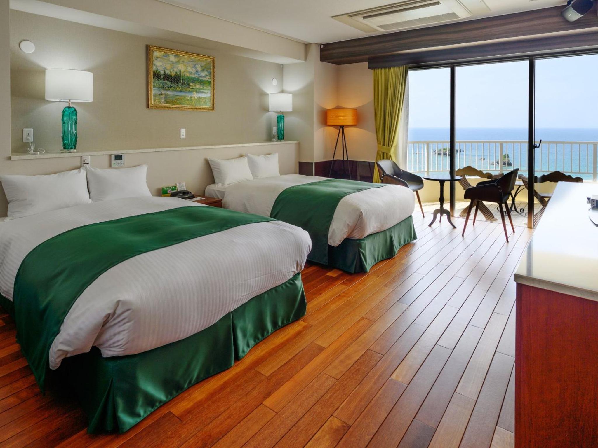 Semi Room, Green, Superior, 2 Semi Double Beds