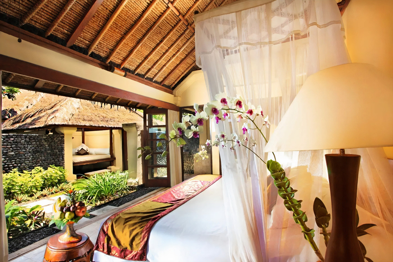 Courtyard, Villa, Twin Beds