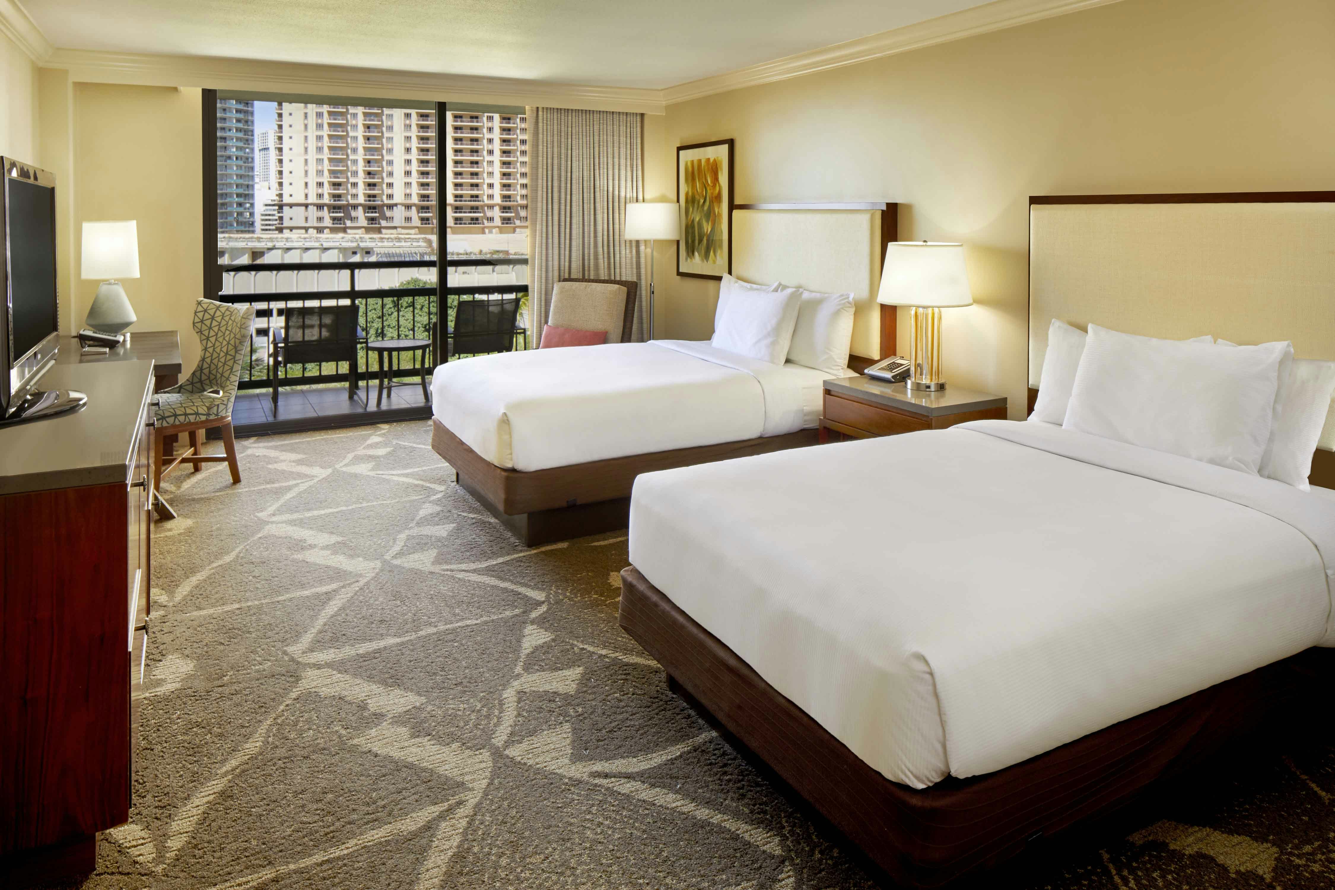 Room, 2 Double Beds, Resort View