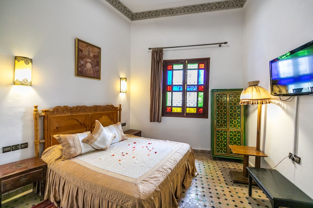 غرفة بسرير مزدوج، RIAD JARDIN CHRIFA 3/9