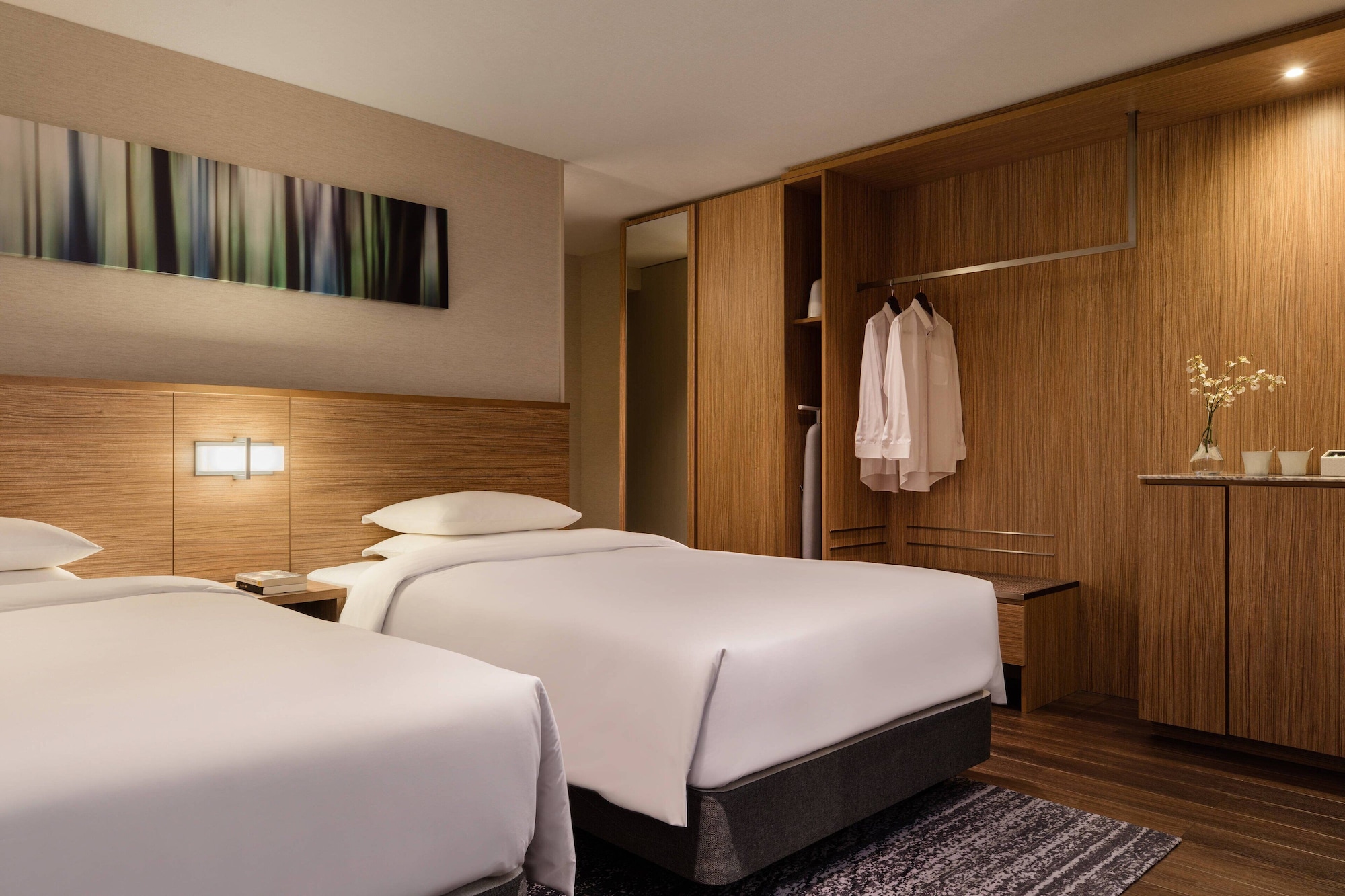 Room, Twin Beds, Outdoor Bath