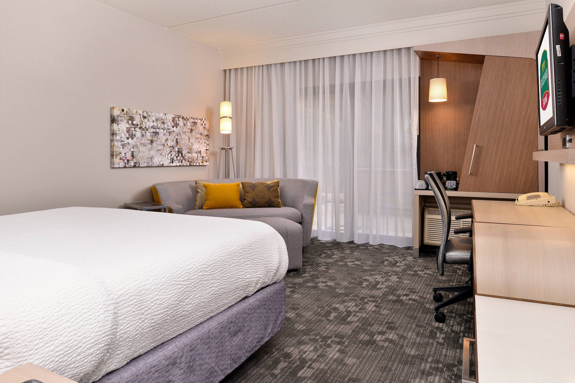 Room, King Bed, Sofa