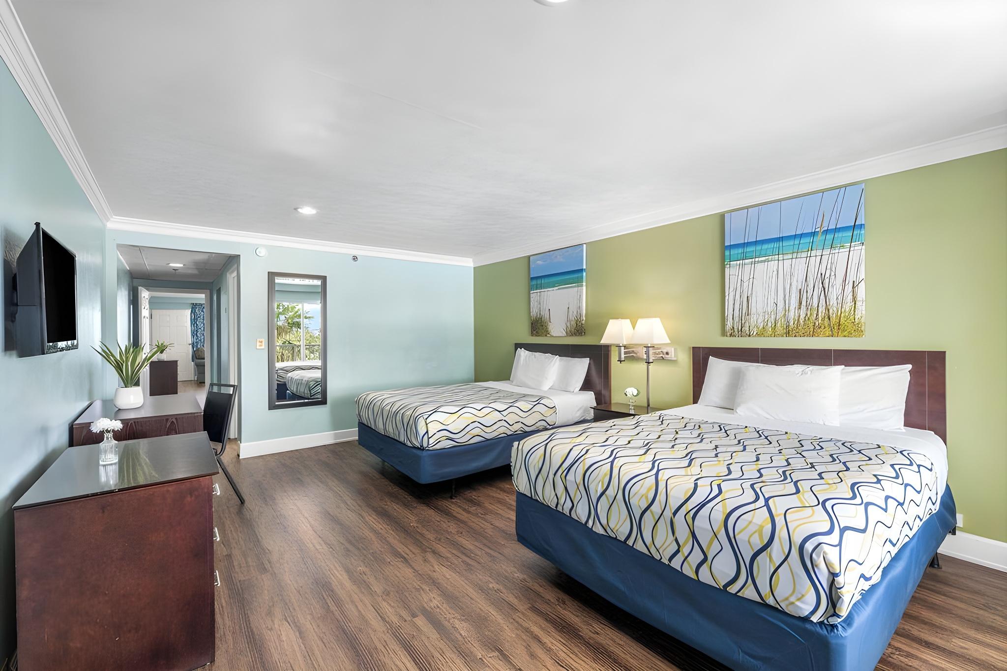 Dune, Suite, 2 Queen Beds, Beach View
