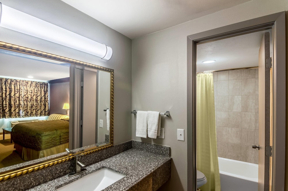 غرفة قياسية بسرير كينج، Rodeway Inn Arlington Entertainment District Area 10/10