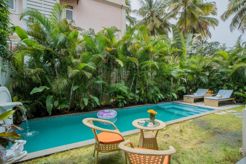 Elivaas Celest - 4 BHK Villa with private pool, Arpora 54/59