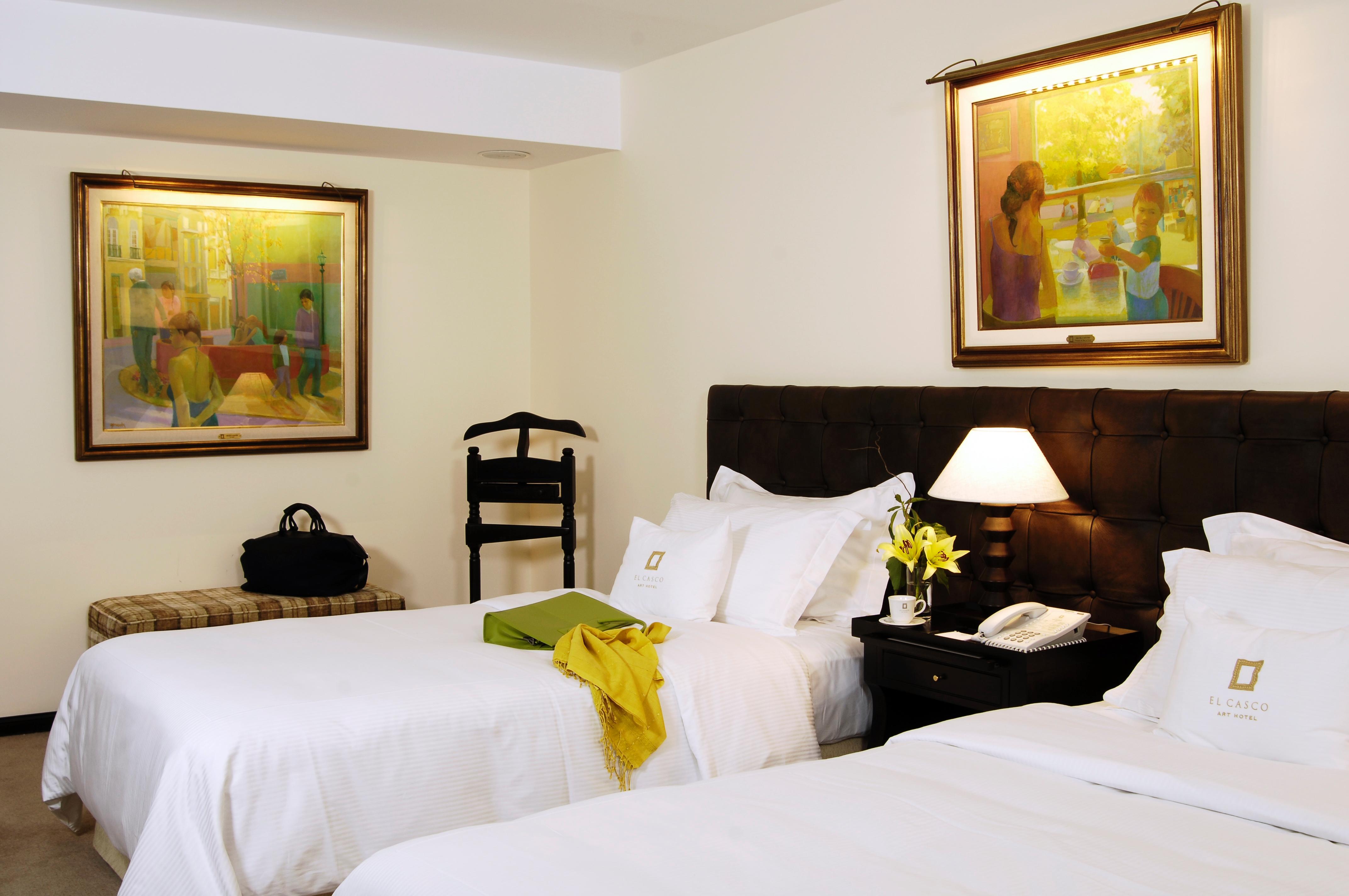 غرفة تنفيذية بسرير مزدوج بإطلالة على البحيرة، El Casco Art Hotel 4/5