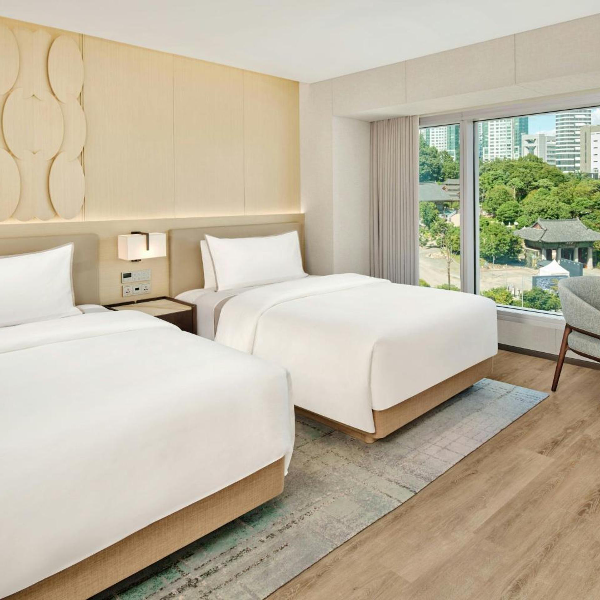Room, Double Bed, Temple View