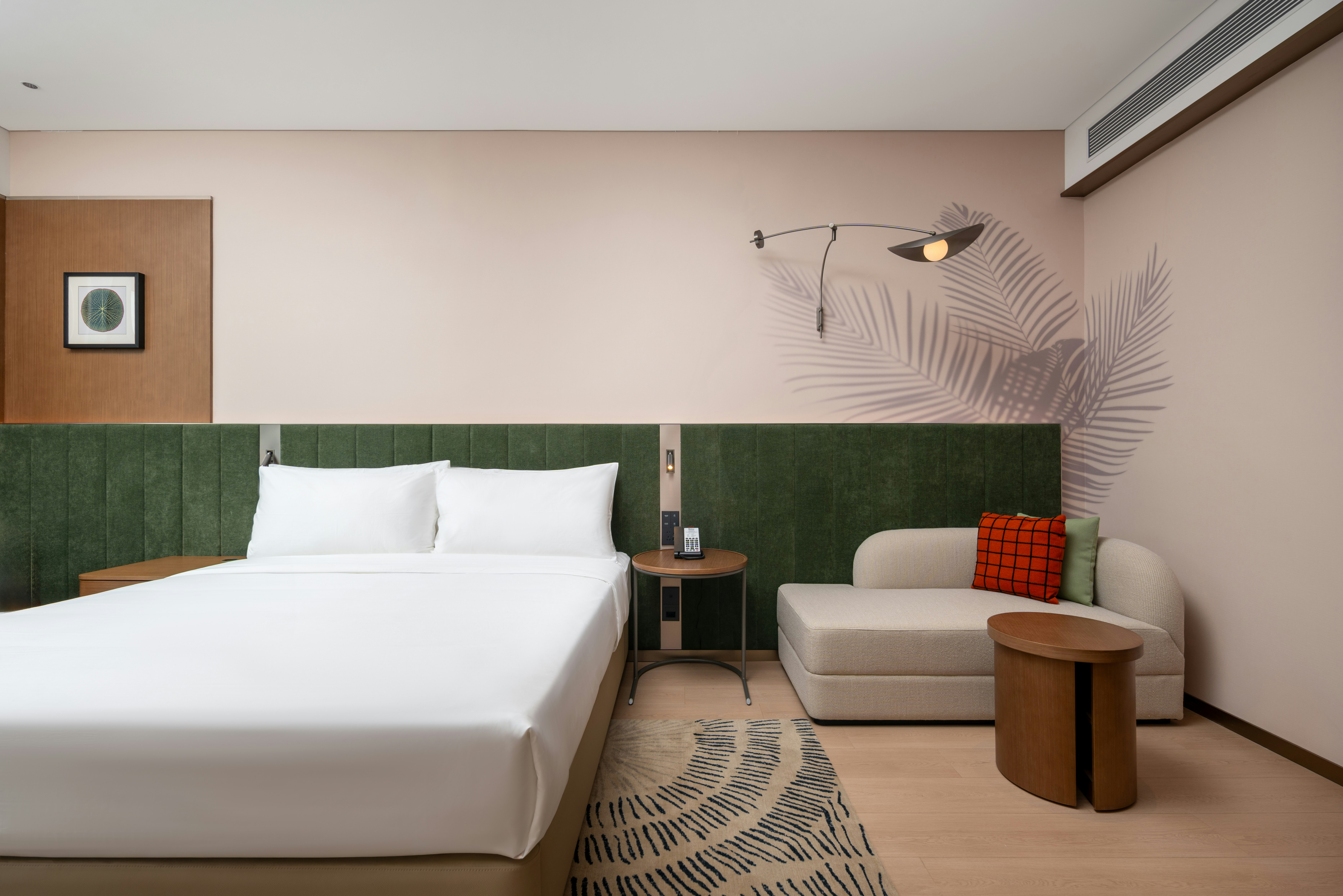 غرفة بسرير كينج، Hilton Garden Inn Wuhu Economic Tech Zone 3/4