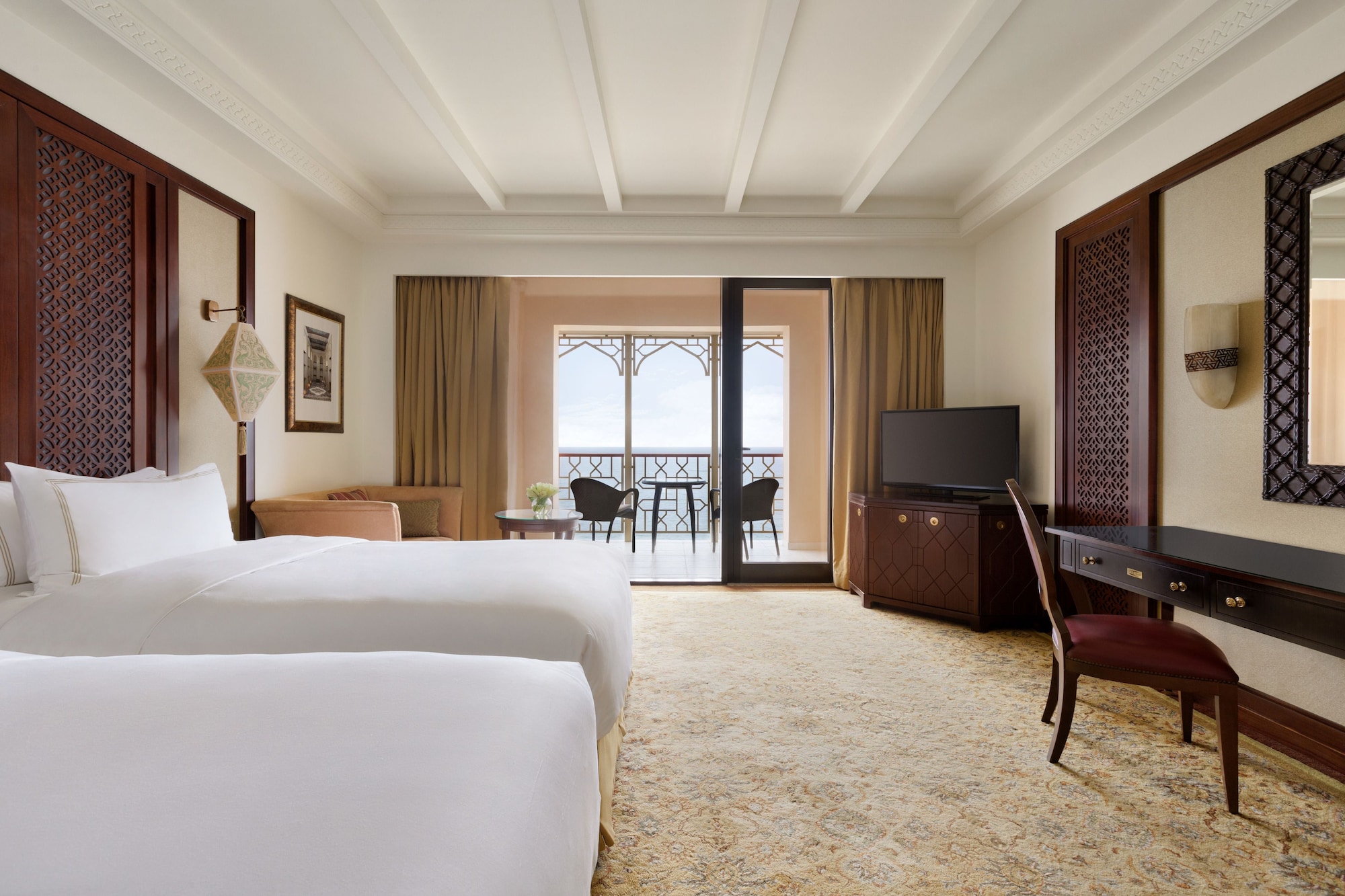Deluxe, Twin Beds, Sea View