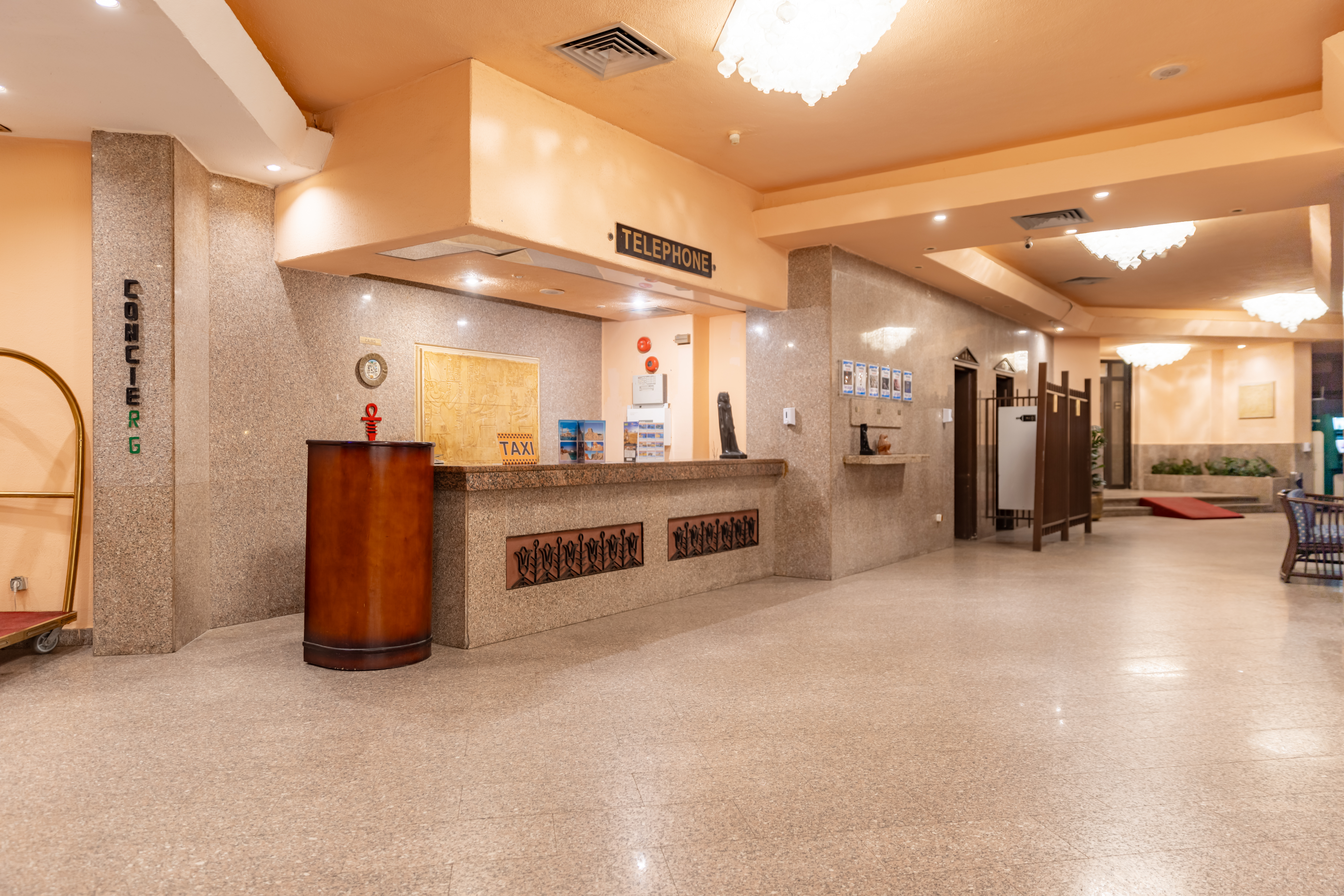 Lobby at Empire Hotel Aqua Park, HURGHADA