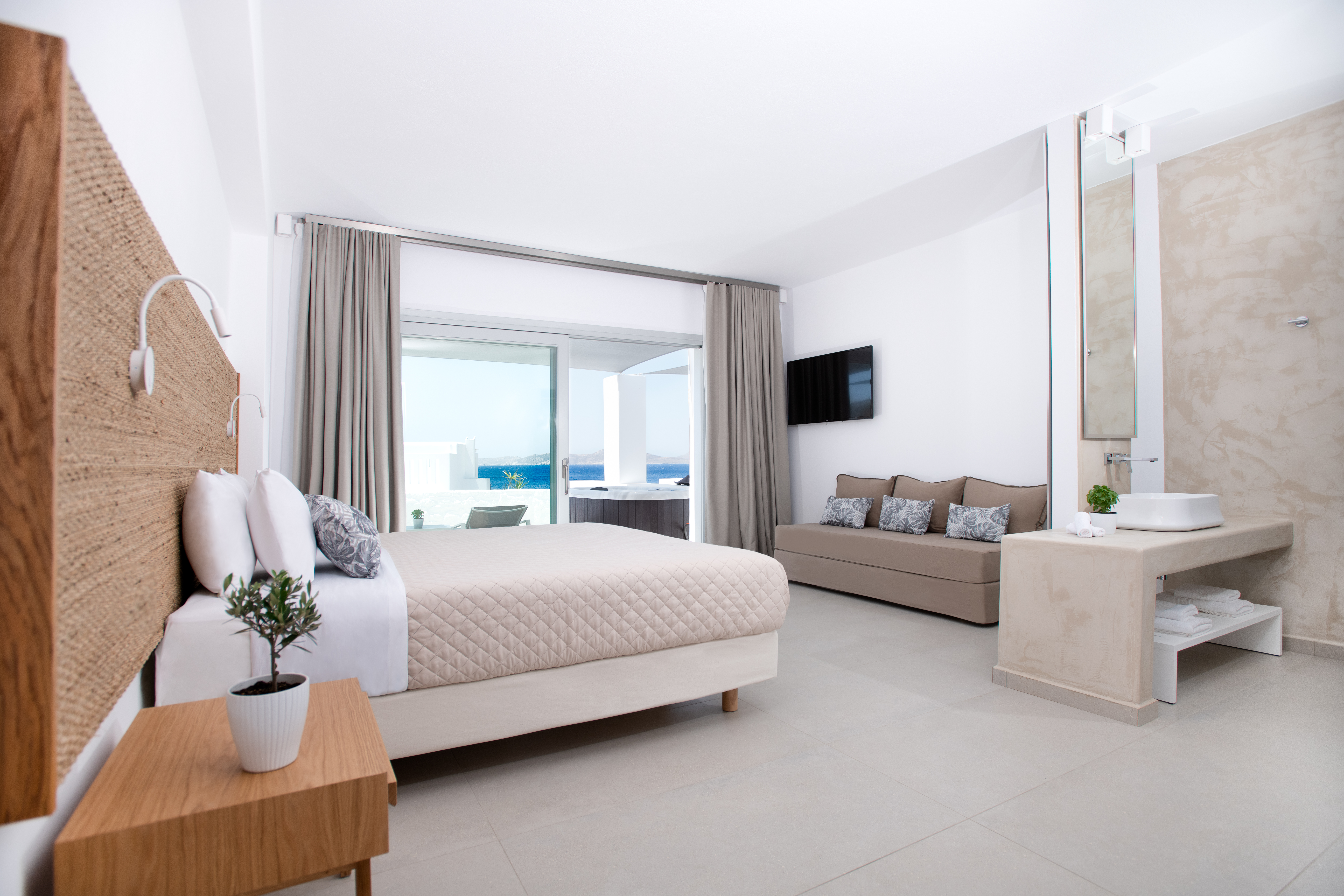 Spa, Suite, Sea View, Outdoor Jetted Tub