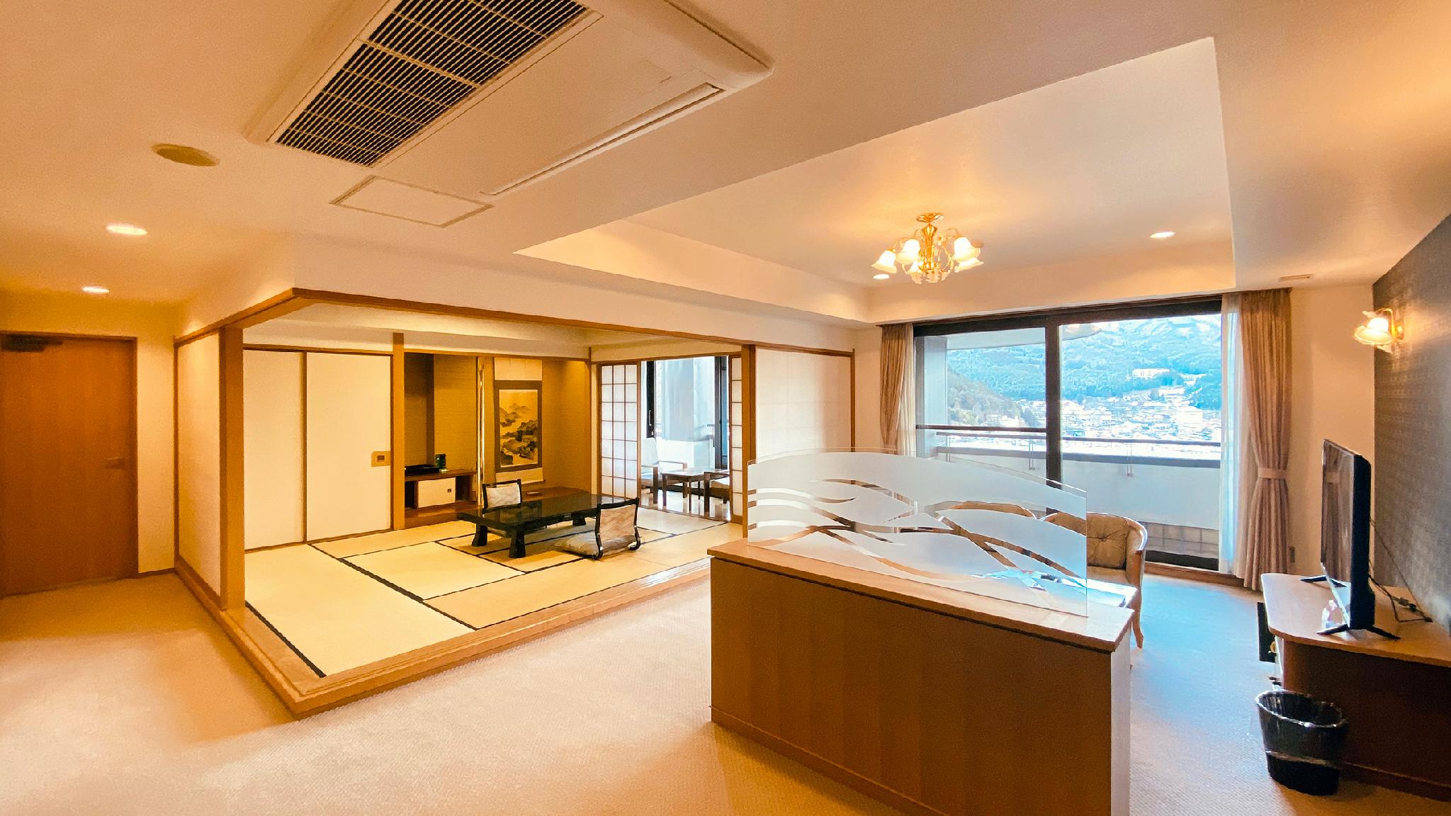 Japanese Western, Royal, Suite, Mountain View, River View, Night View