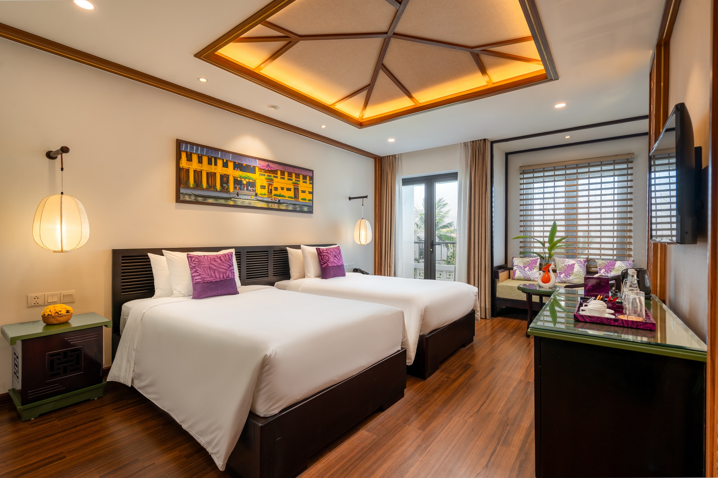 غرفة ديلوكس بسريرين منفصلين