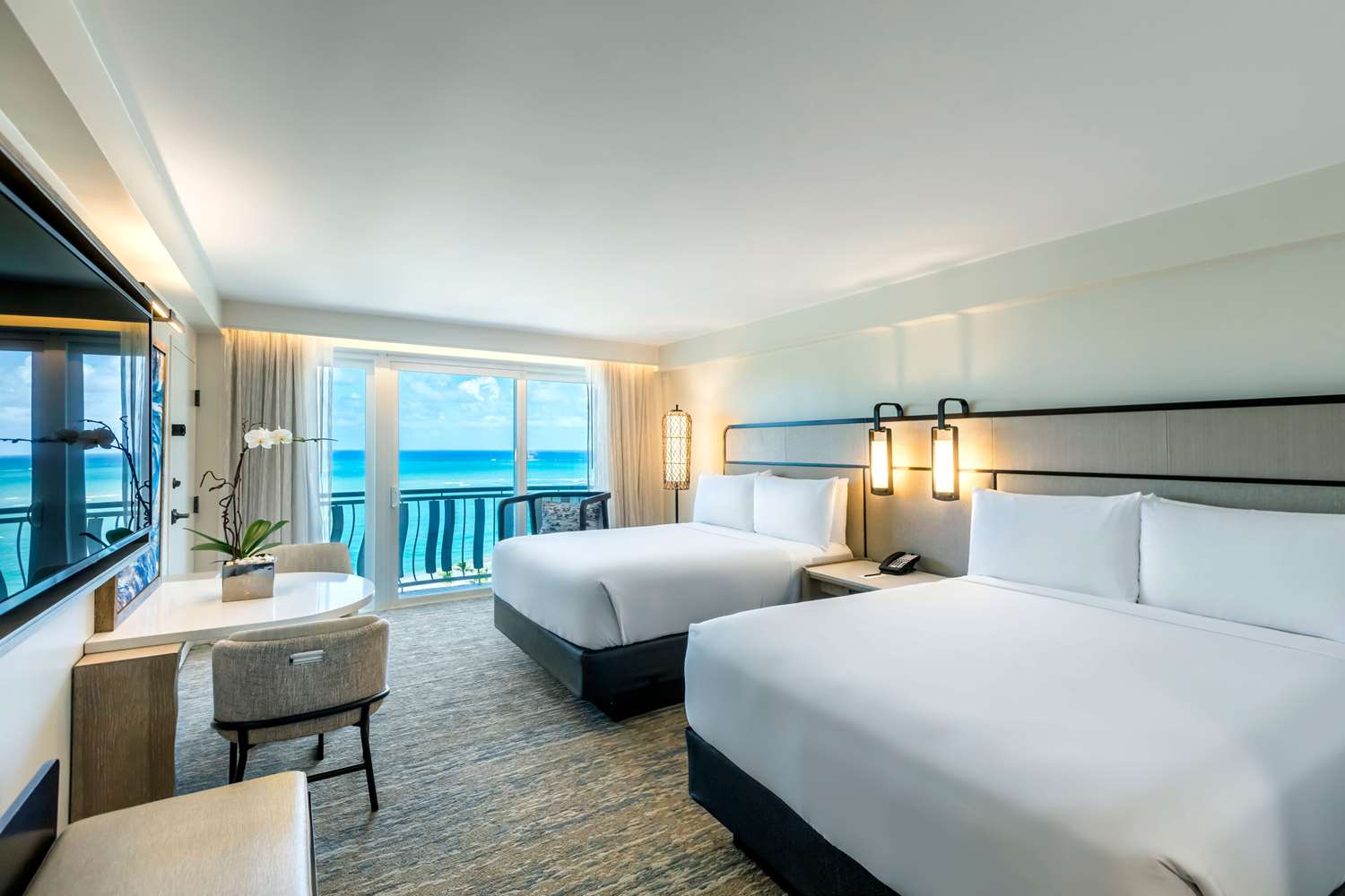 ROOM, 2 QUEEN BEDS, OCEAN VIEW, ACCESSIBLE