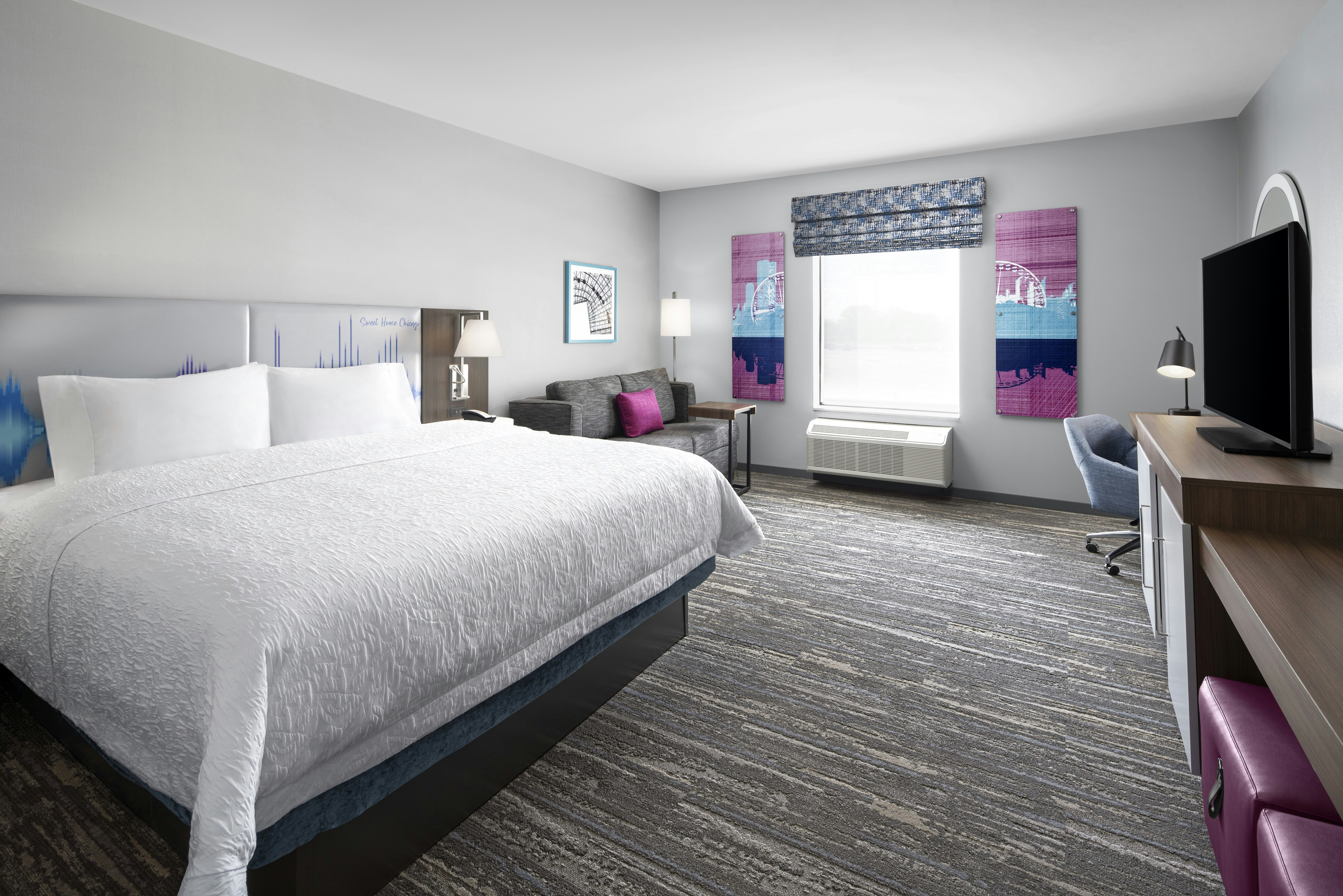 Room, King Bed, Sofa