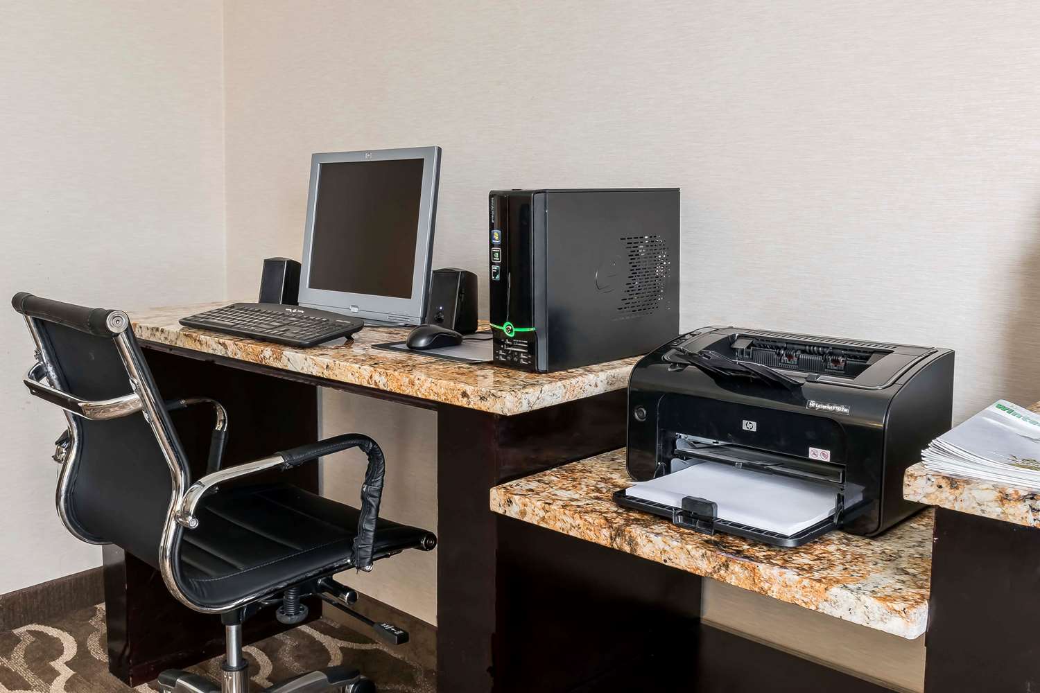 work area